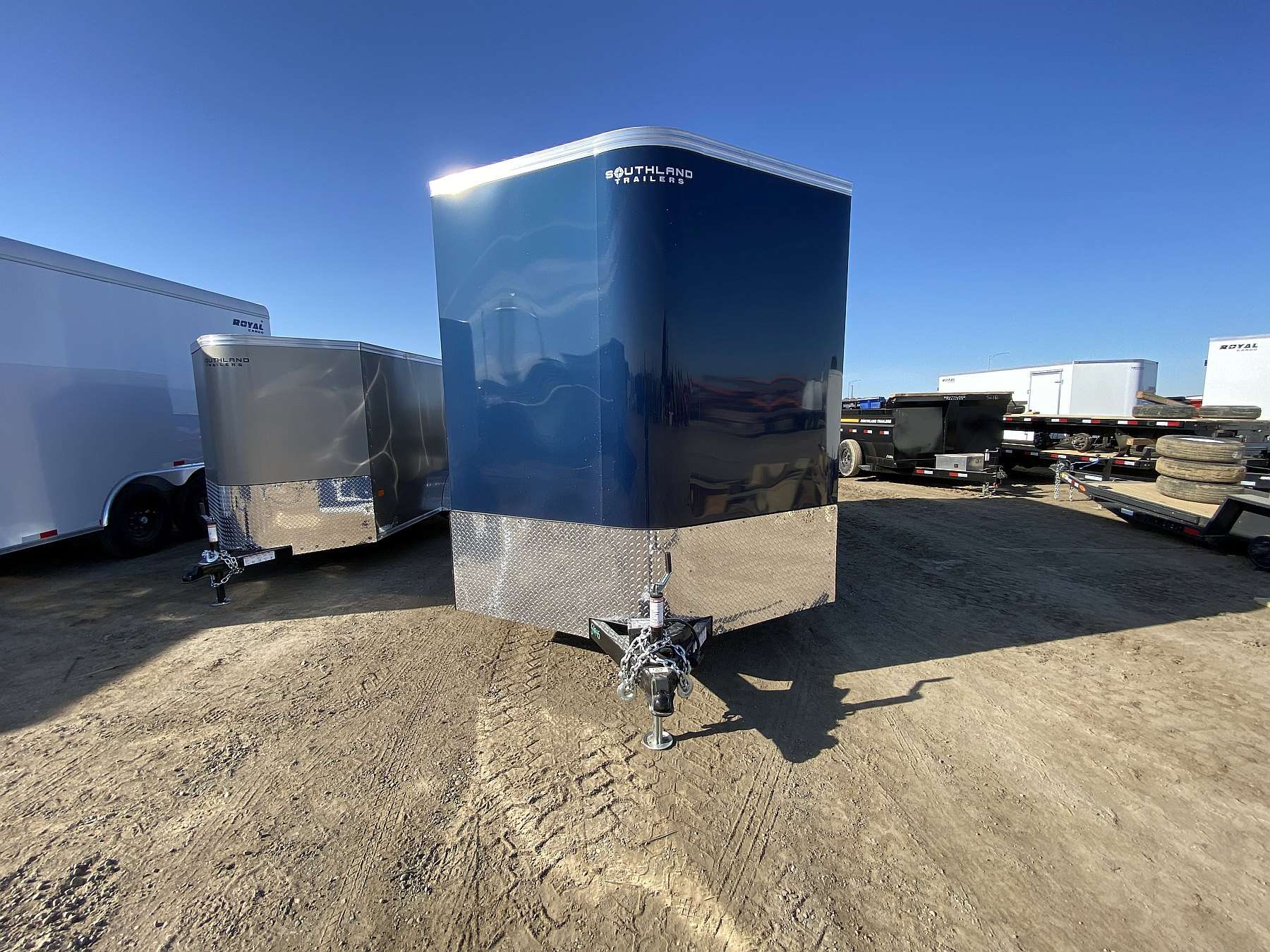 2026 Royal 7.5'x16' Enclosed Cargo w/ Ramp Door