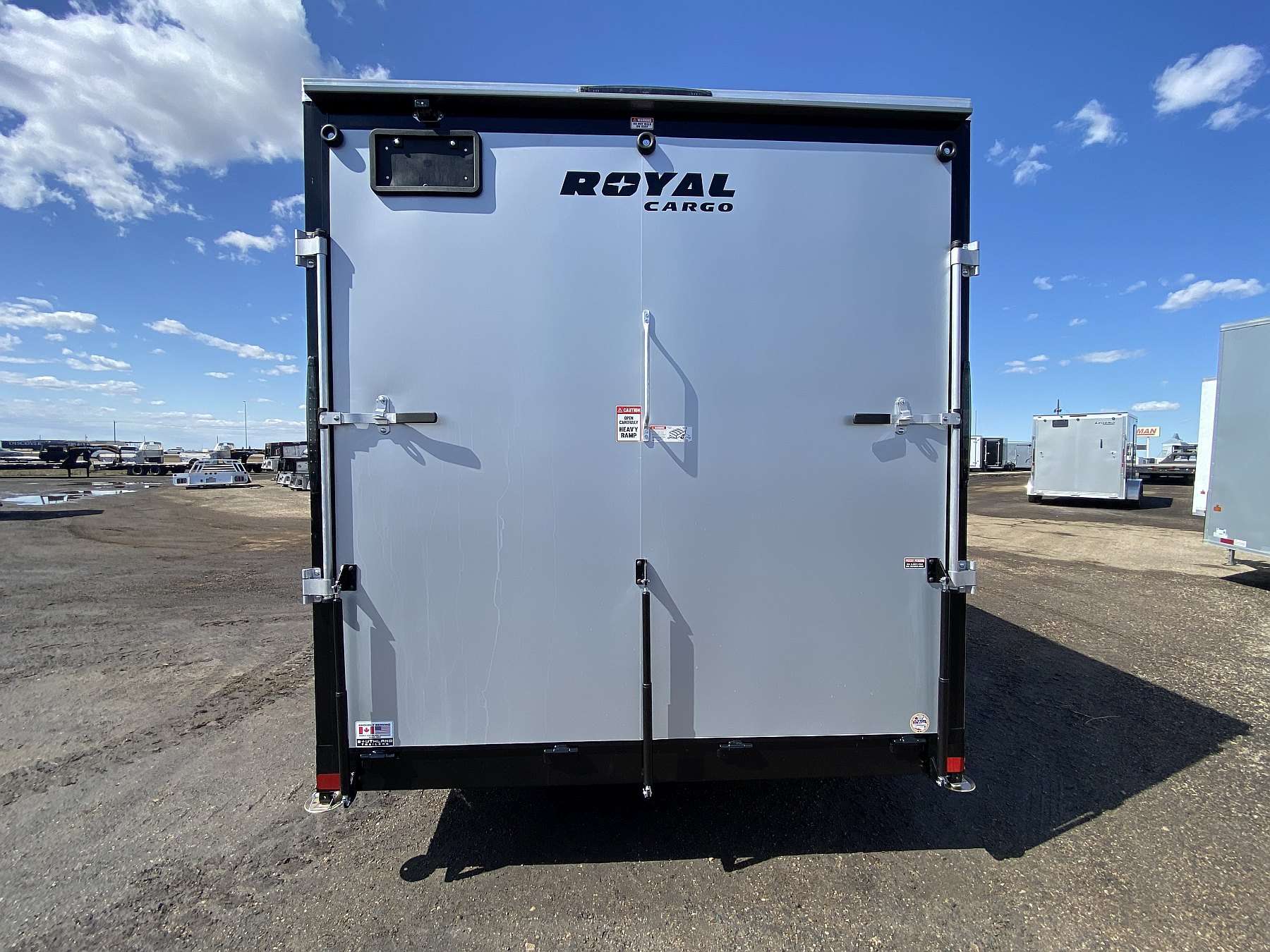2026 Royal 7.5'x16' Enclosed Cargo w/ Ramp Door