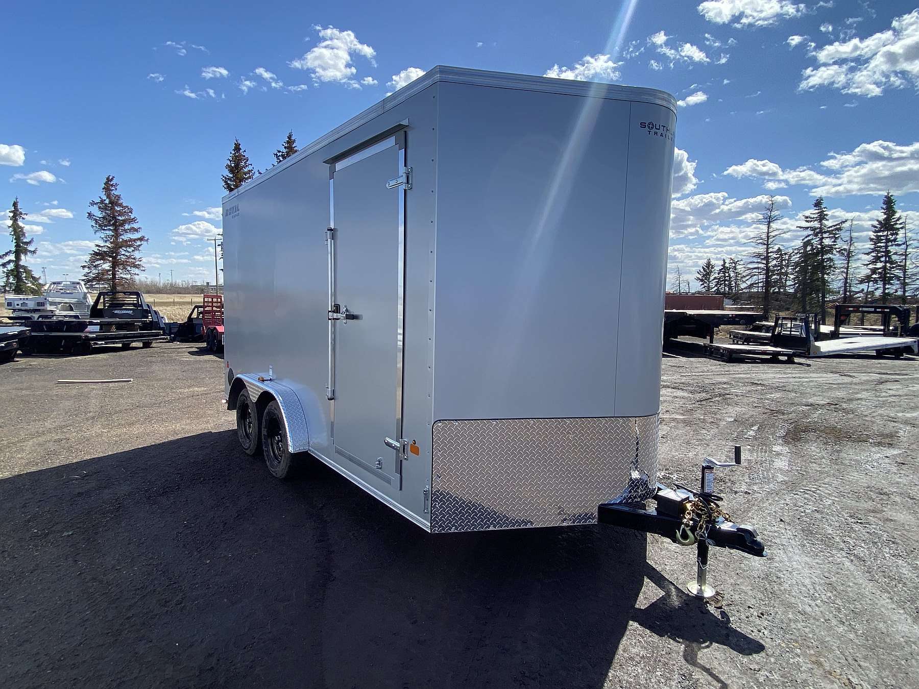 2026 Royal 7.5'x16' Enclosed Cargo w/ Ramp Door