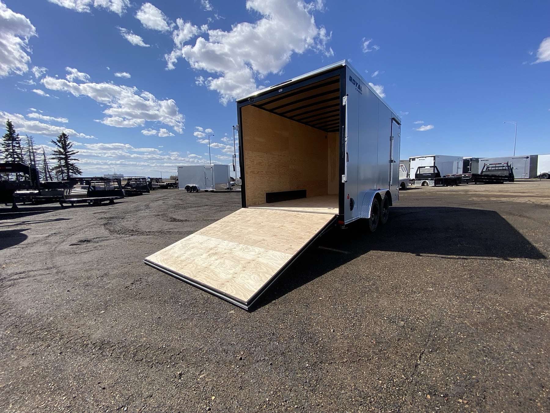 2026 Royal 7.5'x16' Enclosed Cargo w/ Ramp Door