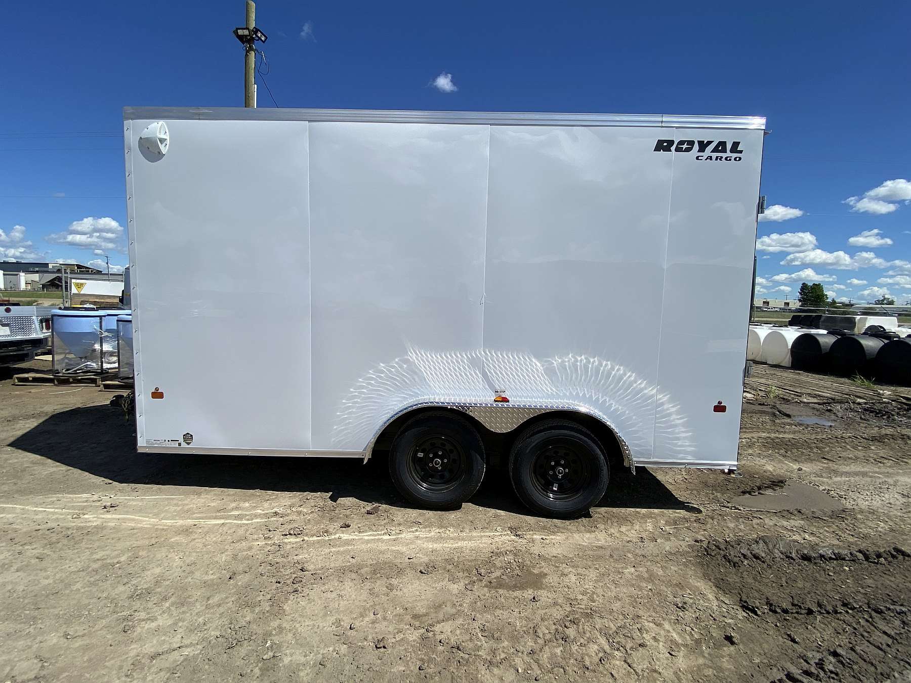 2026 Royal 7.5'x16' Enclosed Cargo w/ Ramp Door