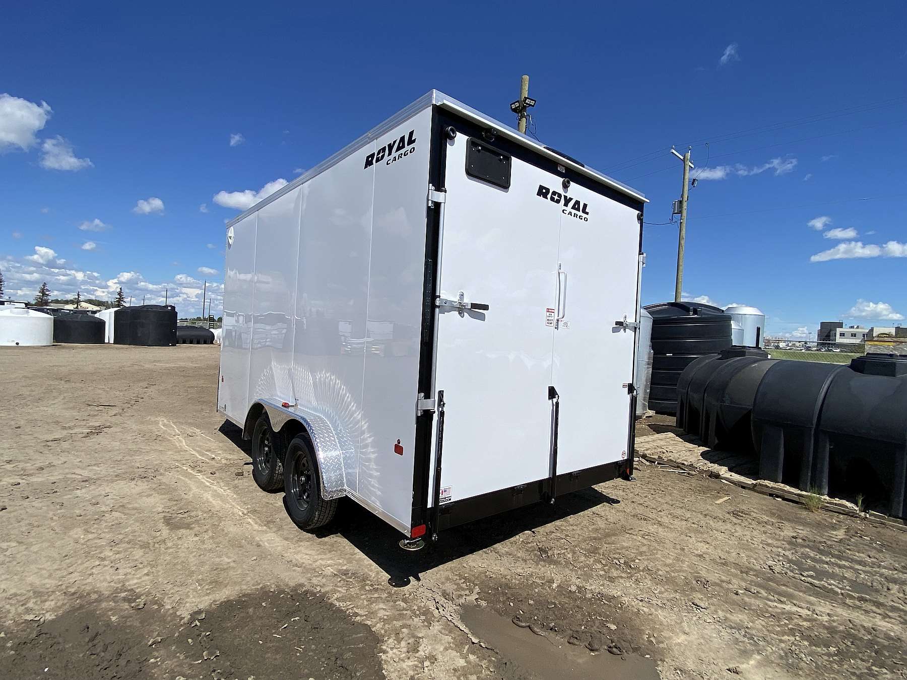 2026 Royal 7.5'x16' Enclosed Cargo w/ Ramp Door