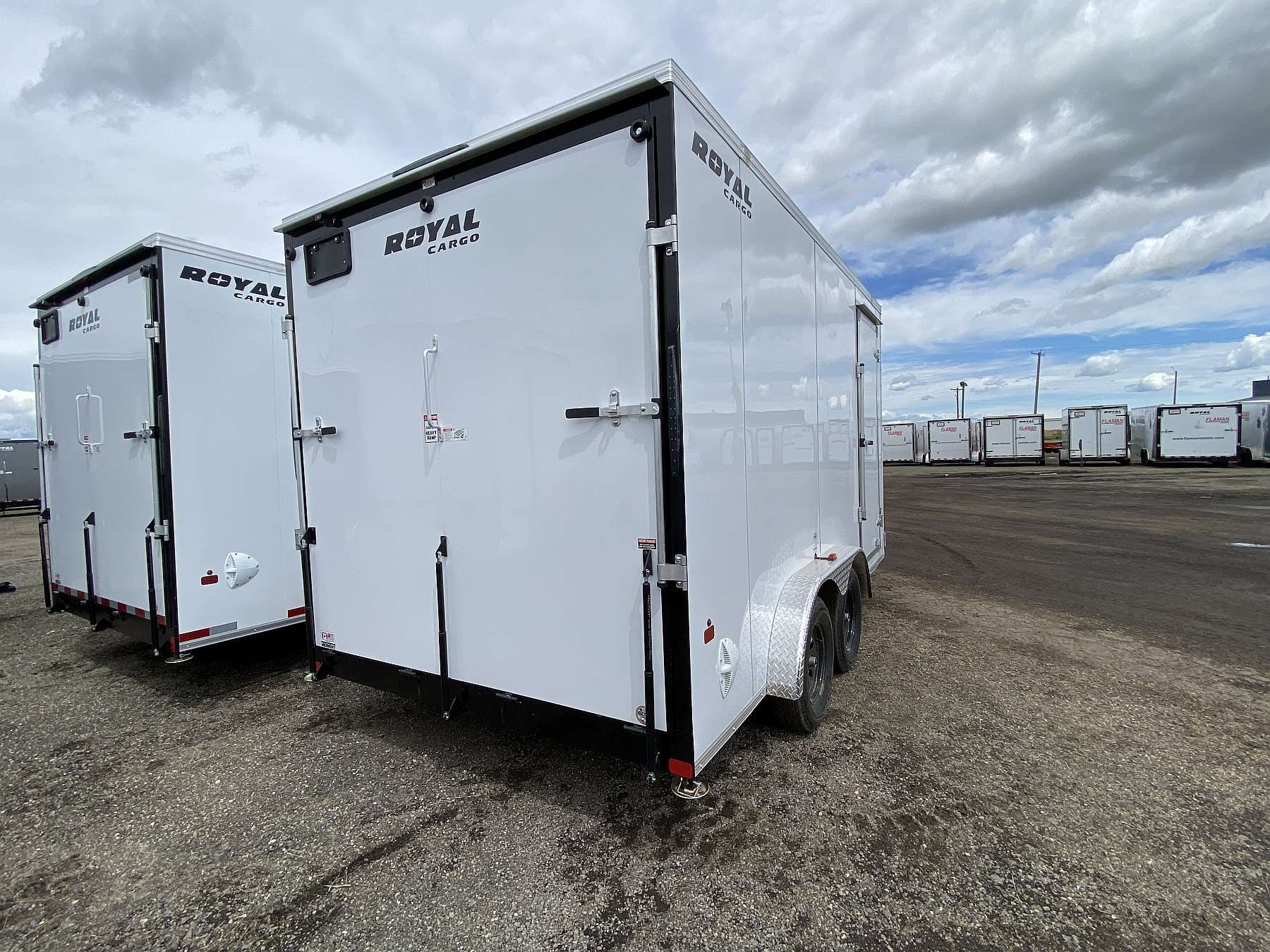 2026 Royal 7.5'x16' Enclosed Cargo w/ Ramp Door