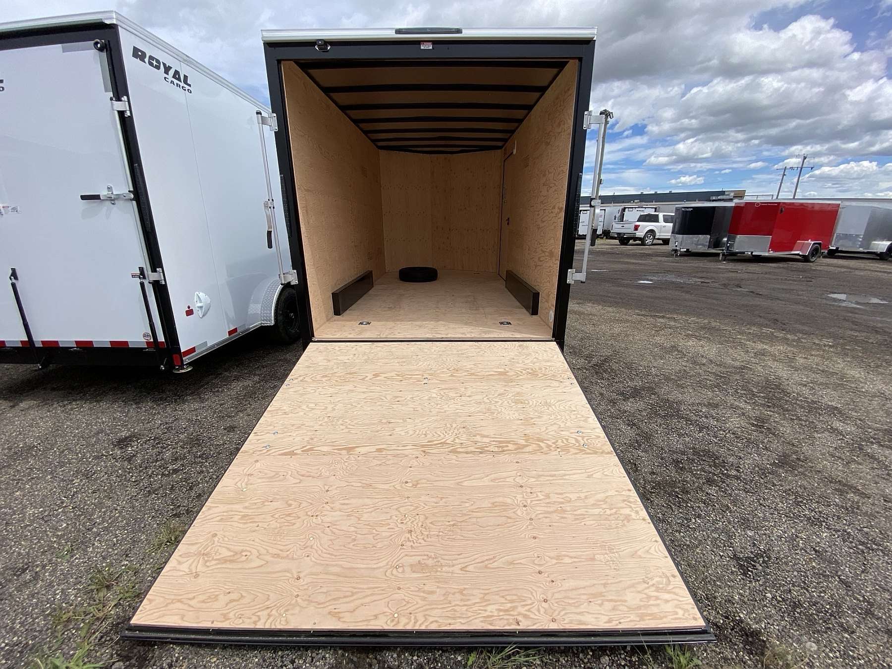 2026 Royal 7.5'x16' Enclosed Cargo w/ Ramp Door