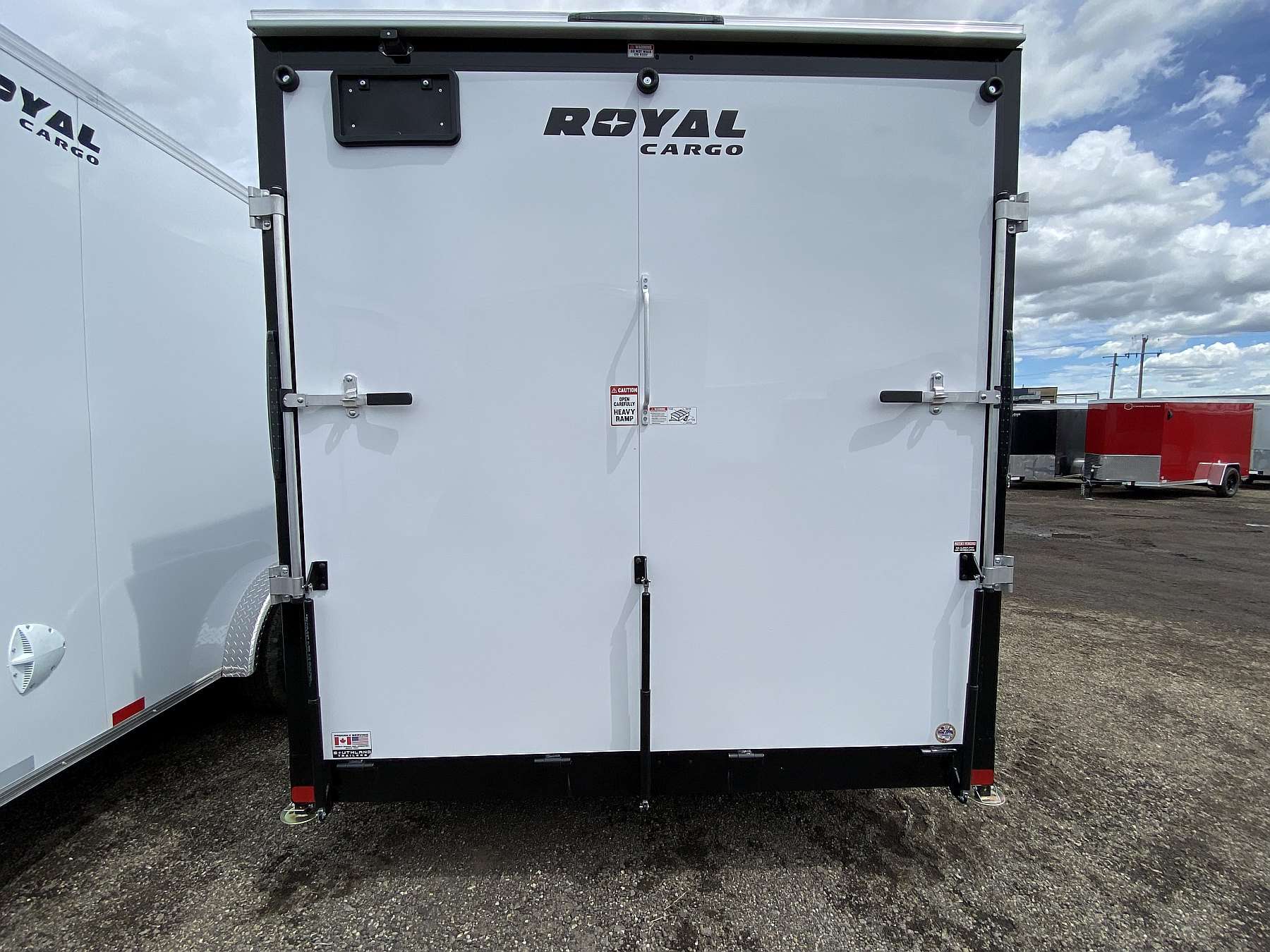 2026 Royal 7.5'x16' Enclosed Cargo w/ Ramp Door
