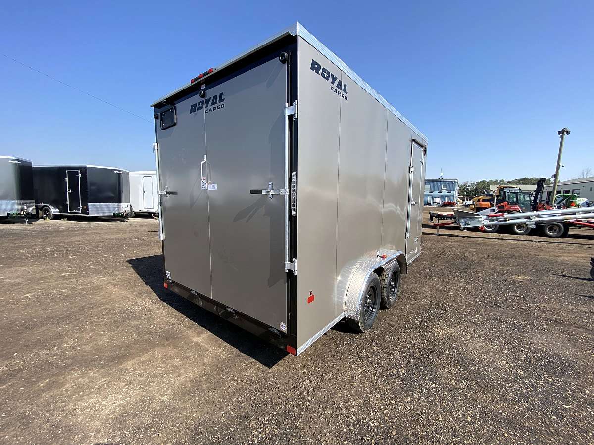 2026 Royal 7.5'x16' Enclosed Cargo w/ Ramp Door