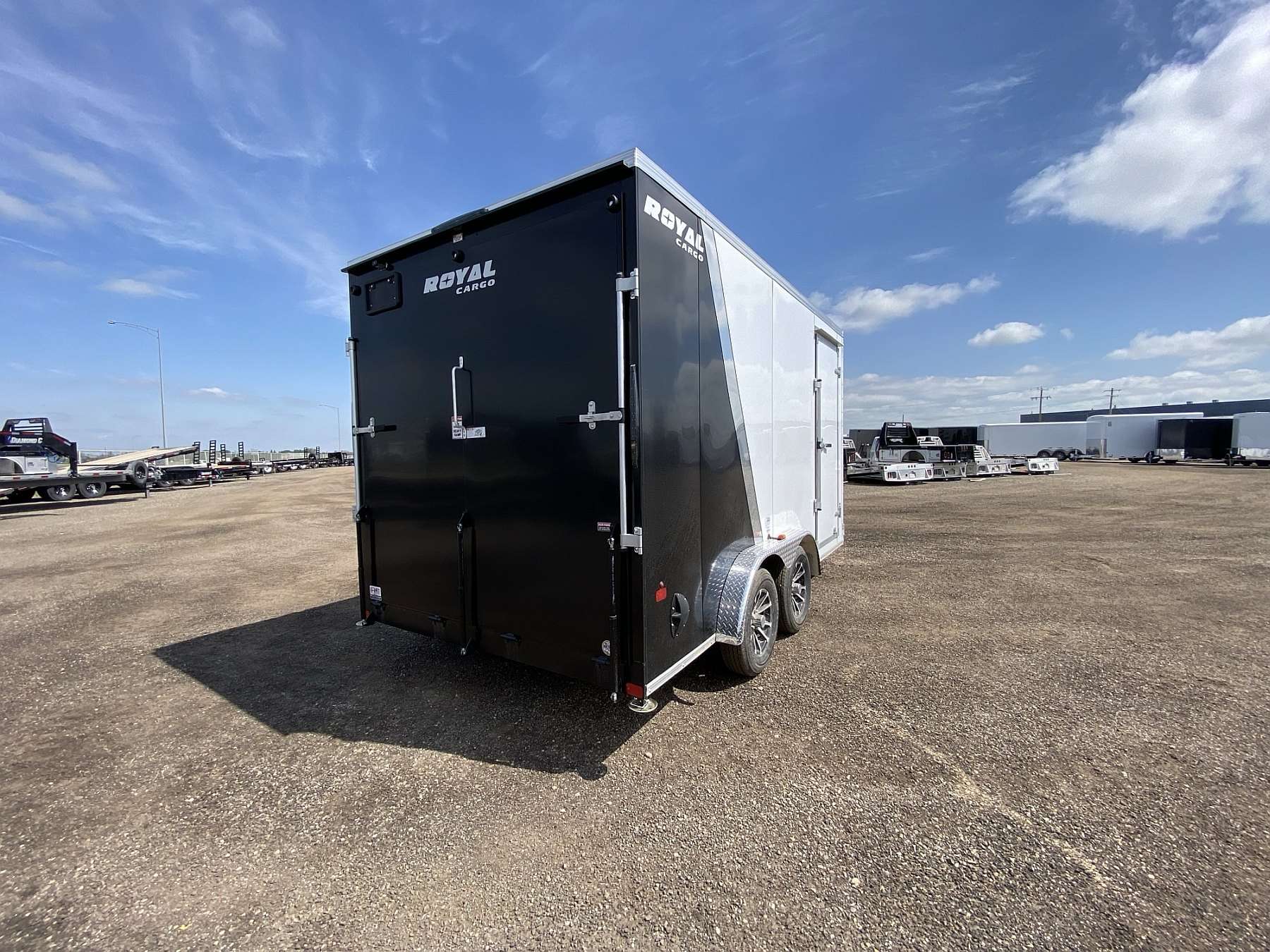 2026 Royal 7.5'x16' Two-Tone Enclosed Cargo Trailer