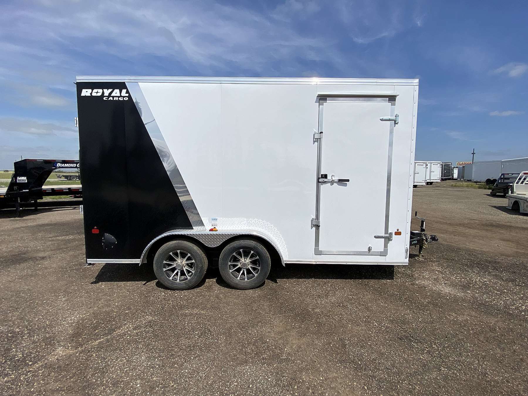 2026 Royal 7.5'x16' Two-Tone Enclosed Cargo Trailer