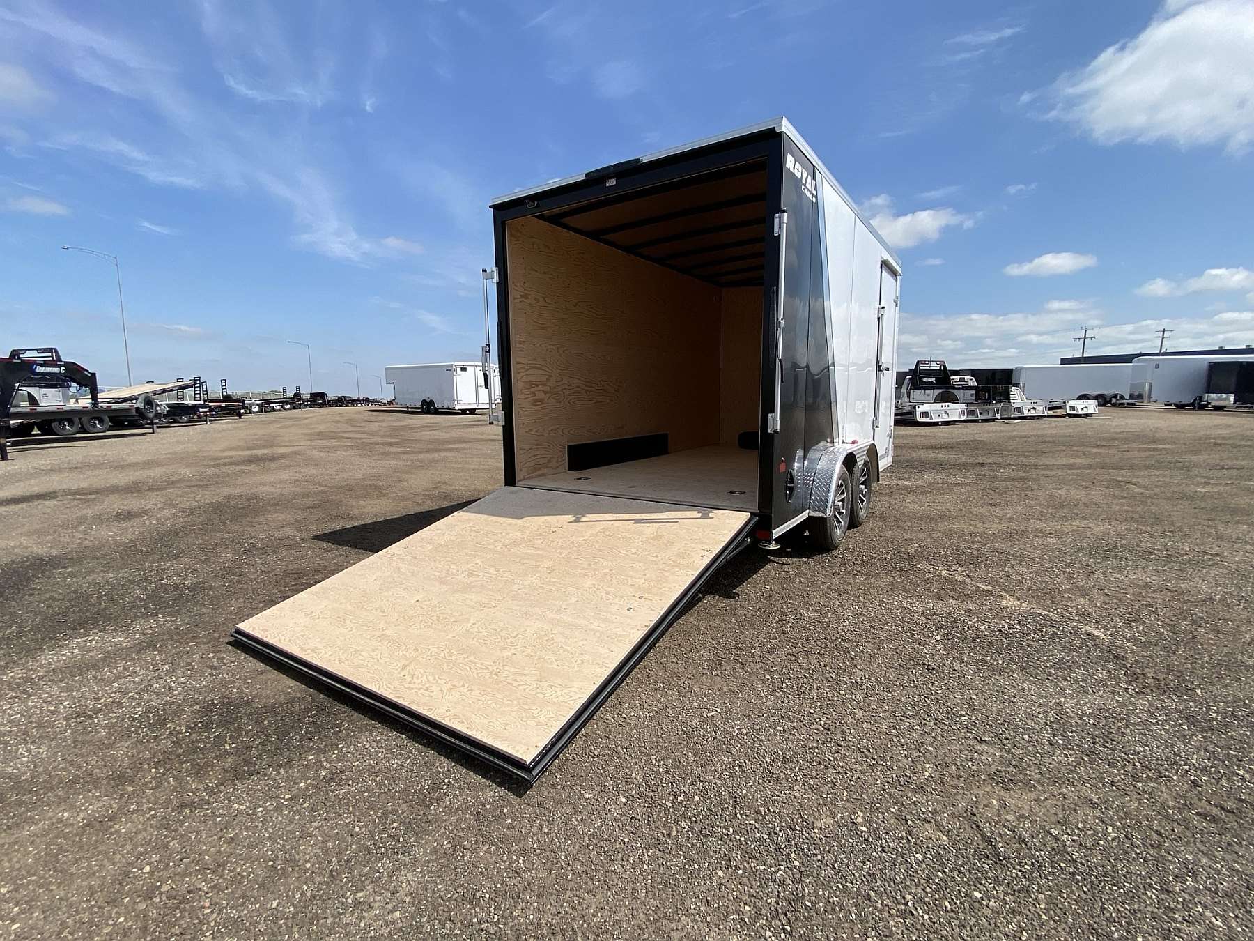 2026 Royal 7.5'x16' Two-Tone Enclosed Cargo Trailer
