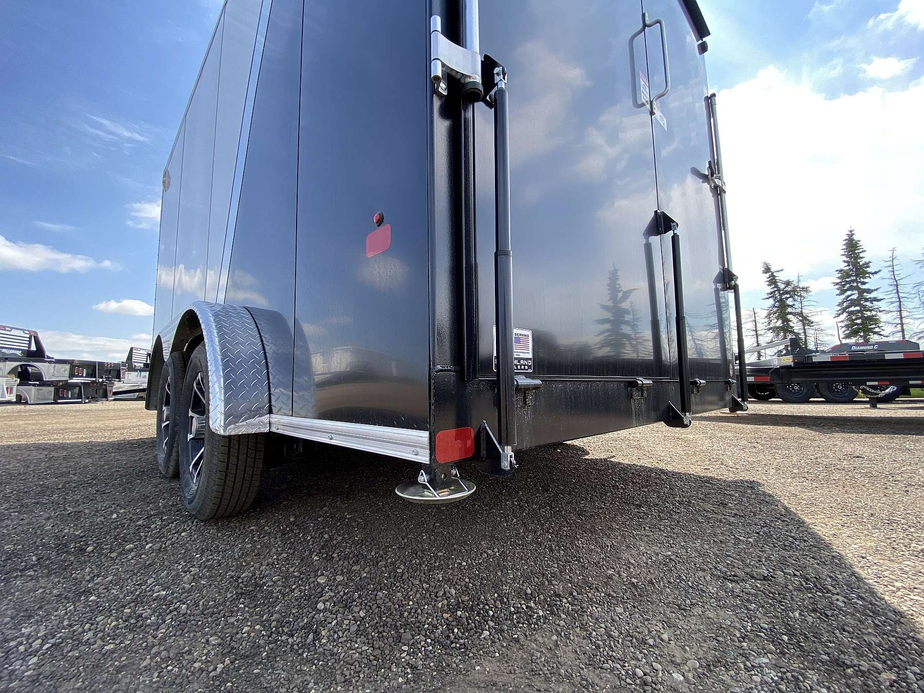2026 Royal 7.5'x16' Two-Tone Enclosed Cargo Trailer