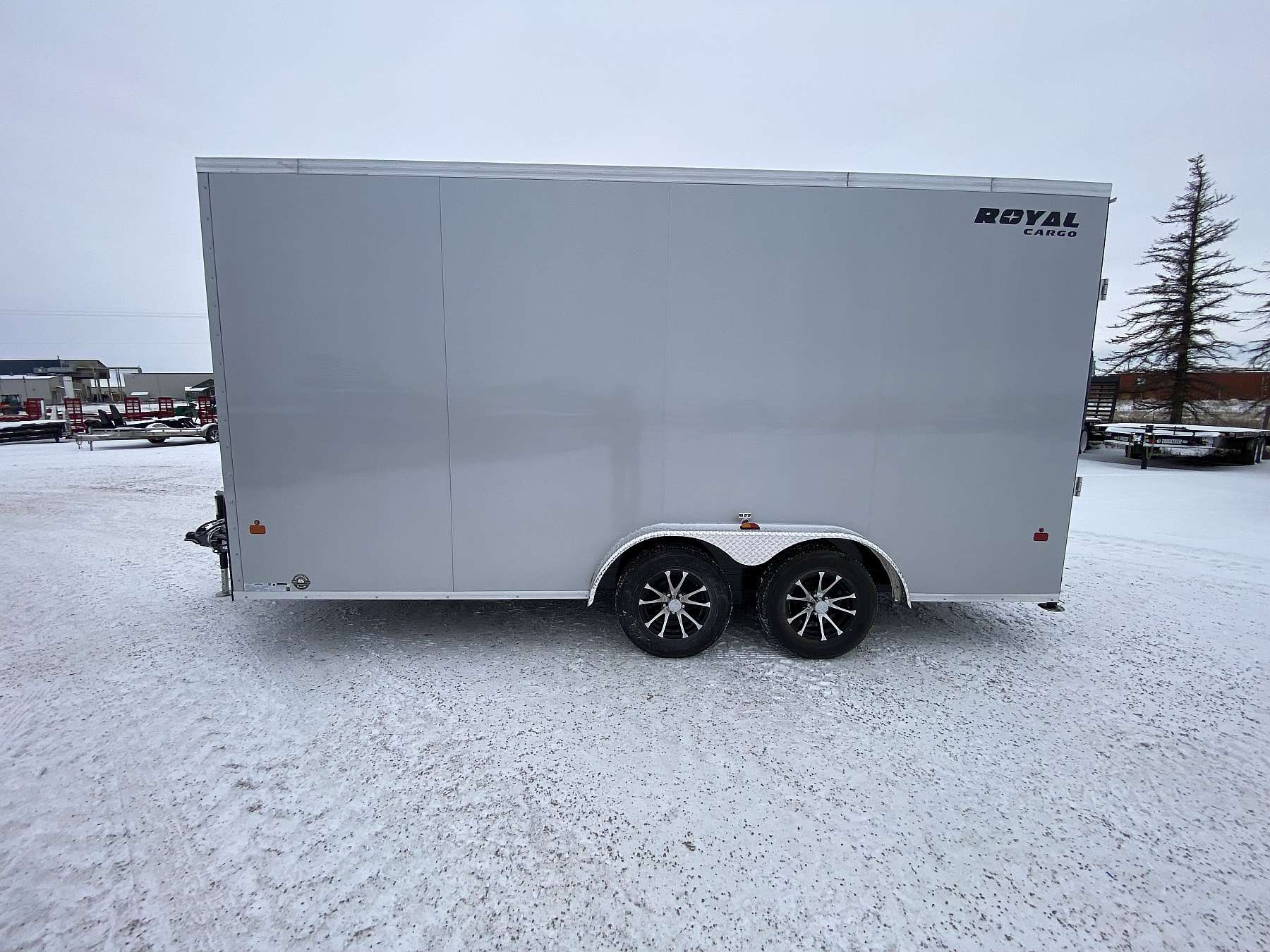 2026 Royal 7.5'x18' Enclosed Cargo w/ Aluminum Wheels