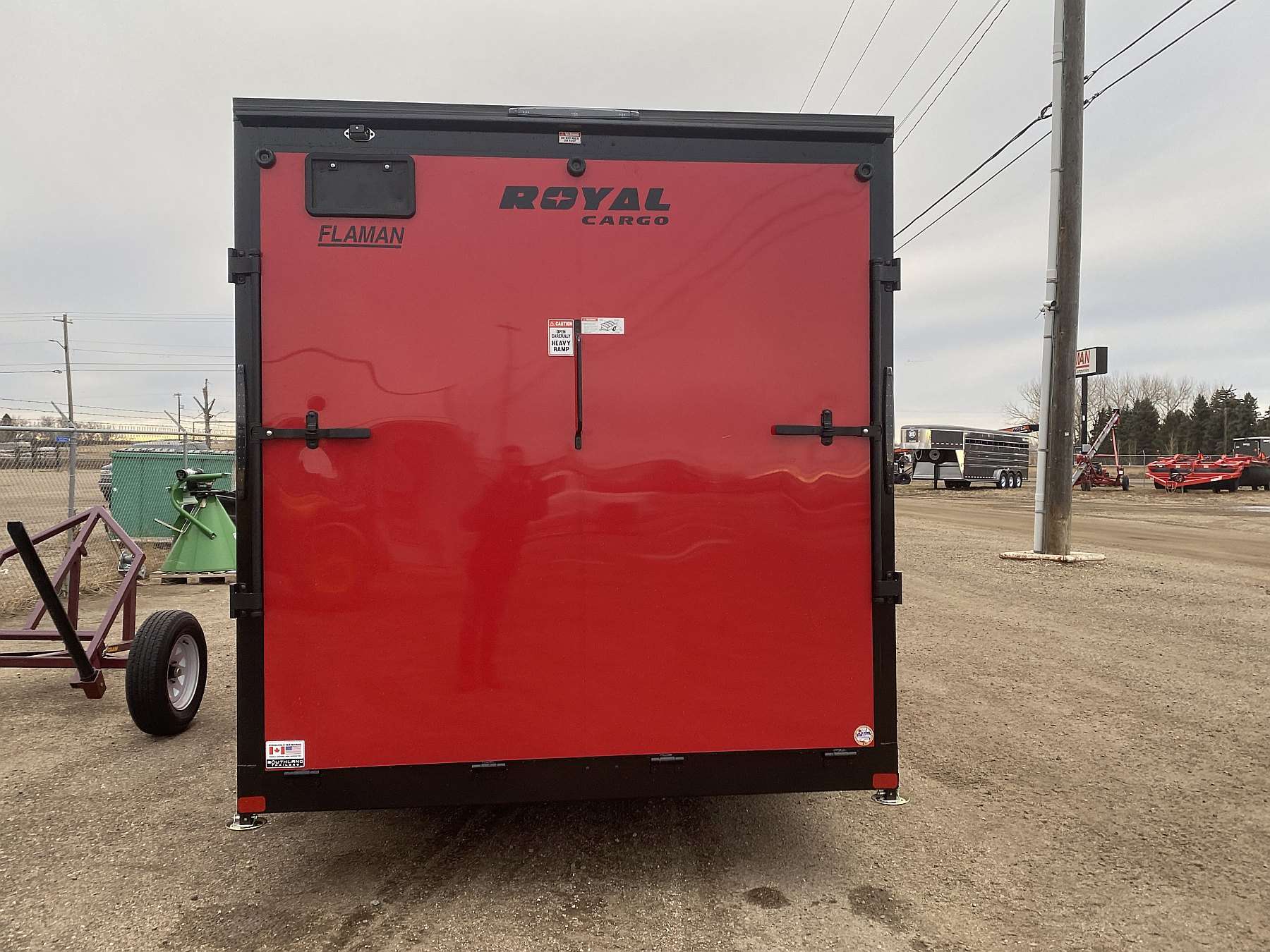 2026 Royal 7.5'x18' Enclosed Cargo  w/ Blackout Package