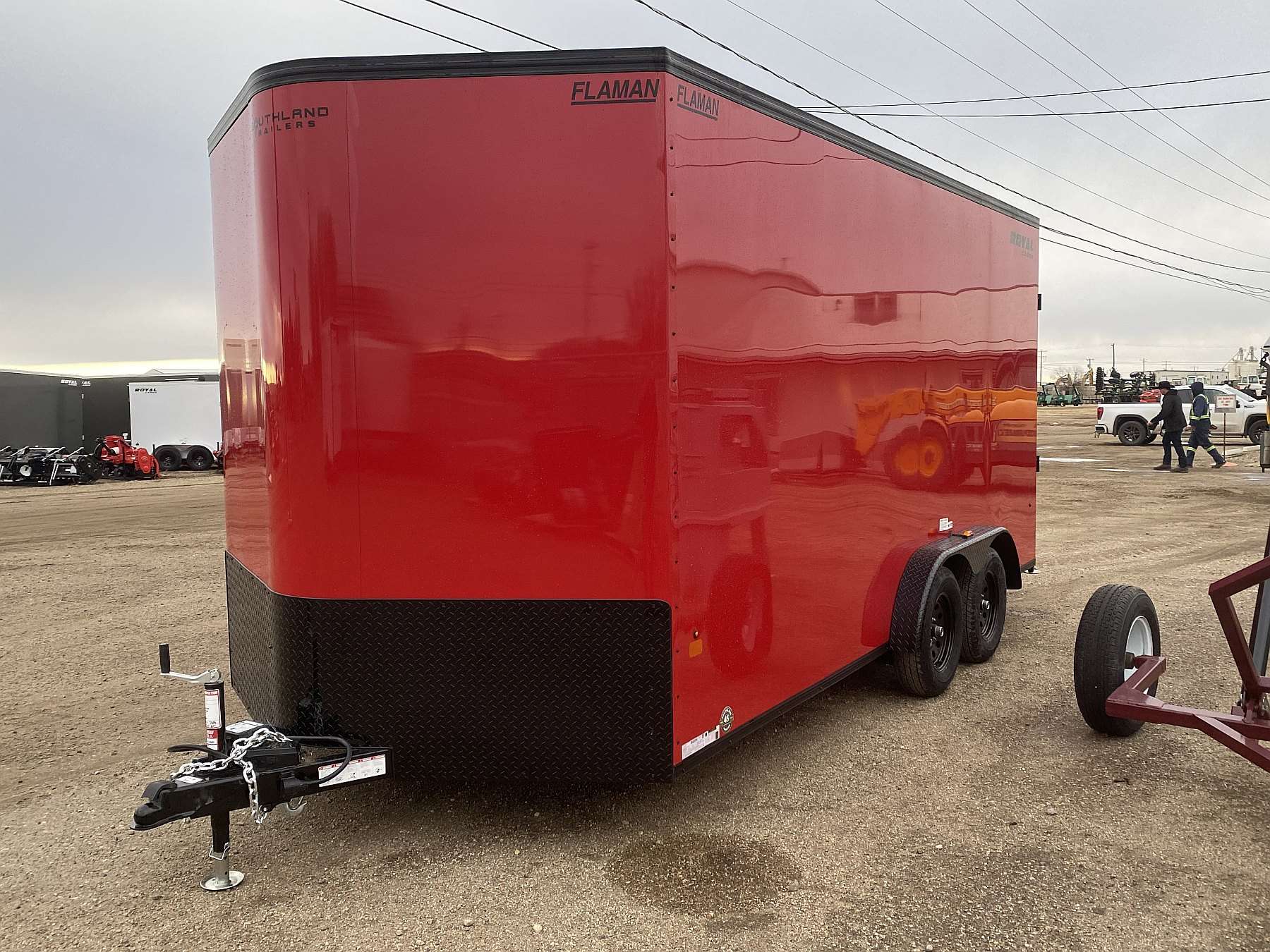 2026 Royal 7.5'x18' Enclosed Cargo  w/ Blackout Package