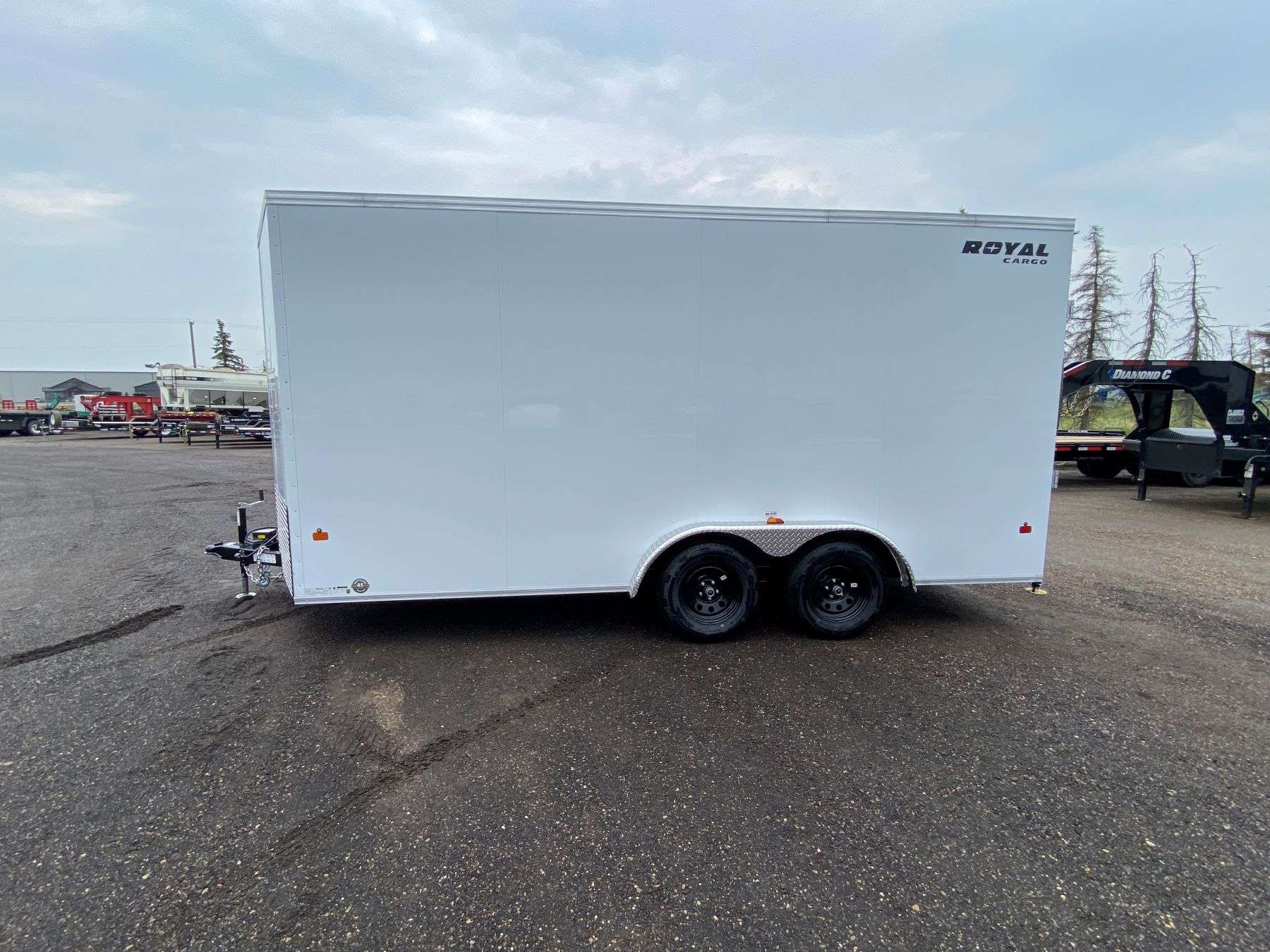 2026 Royal 7.5'x18' Enclosed Cargo w/ Ramp Door