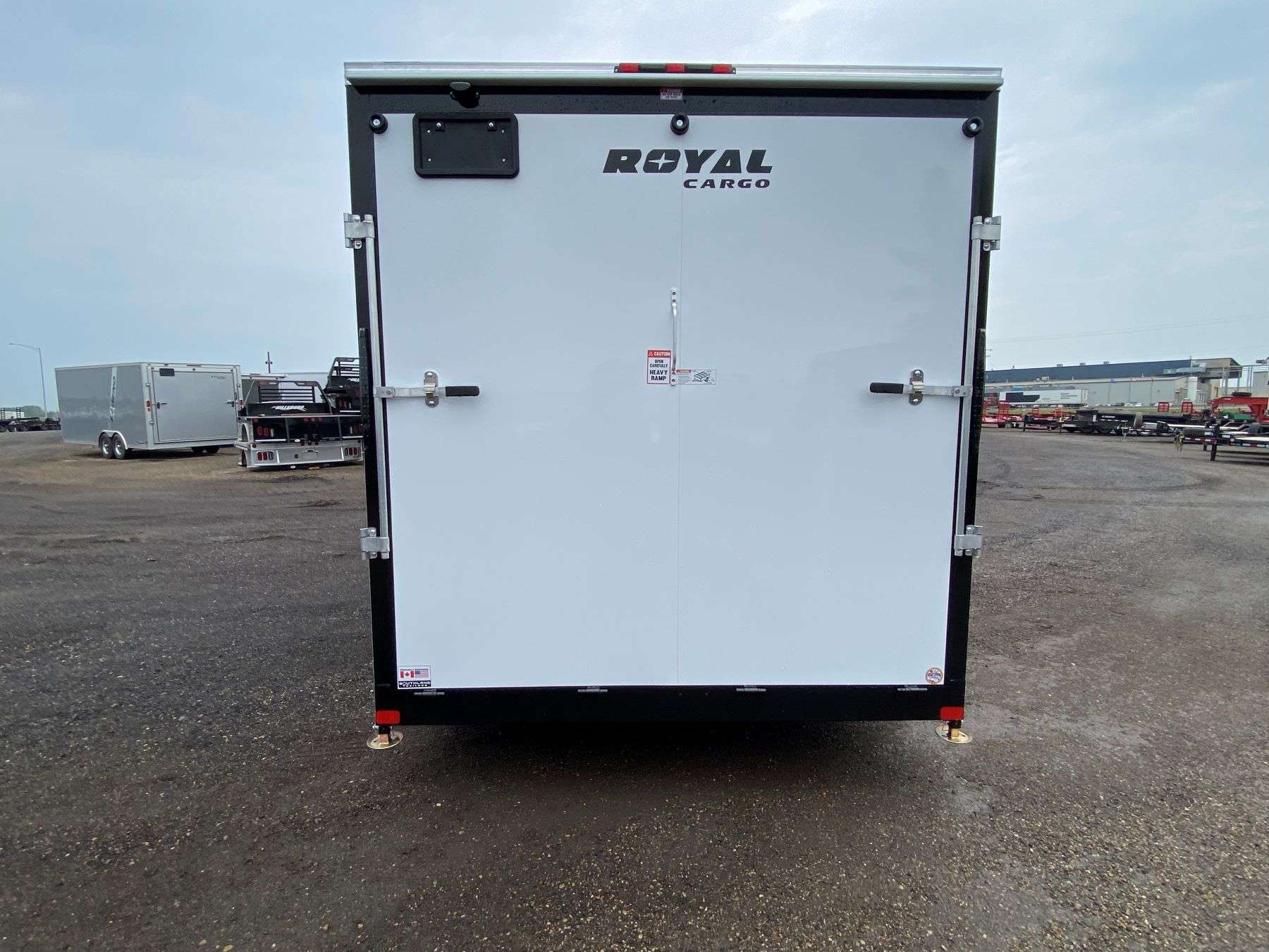 2026 Royal 7.5'x18' Enclosed Cargo w/ Ramp Door