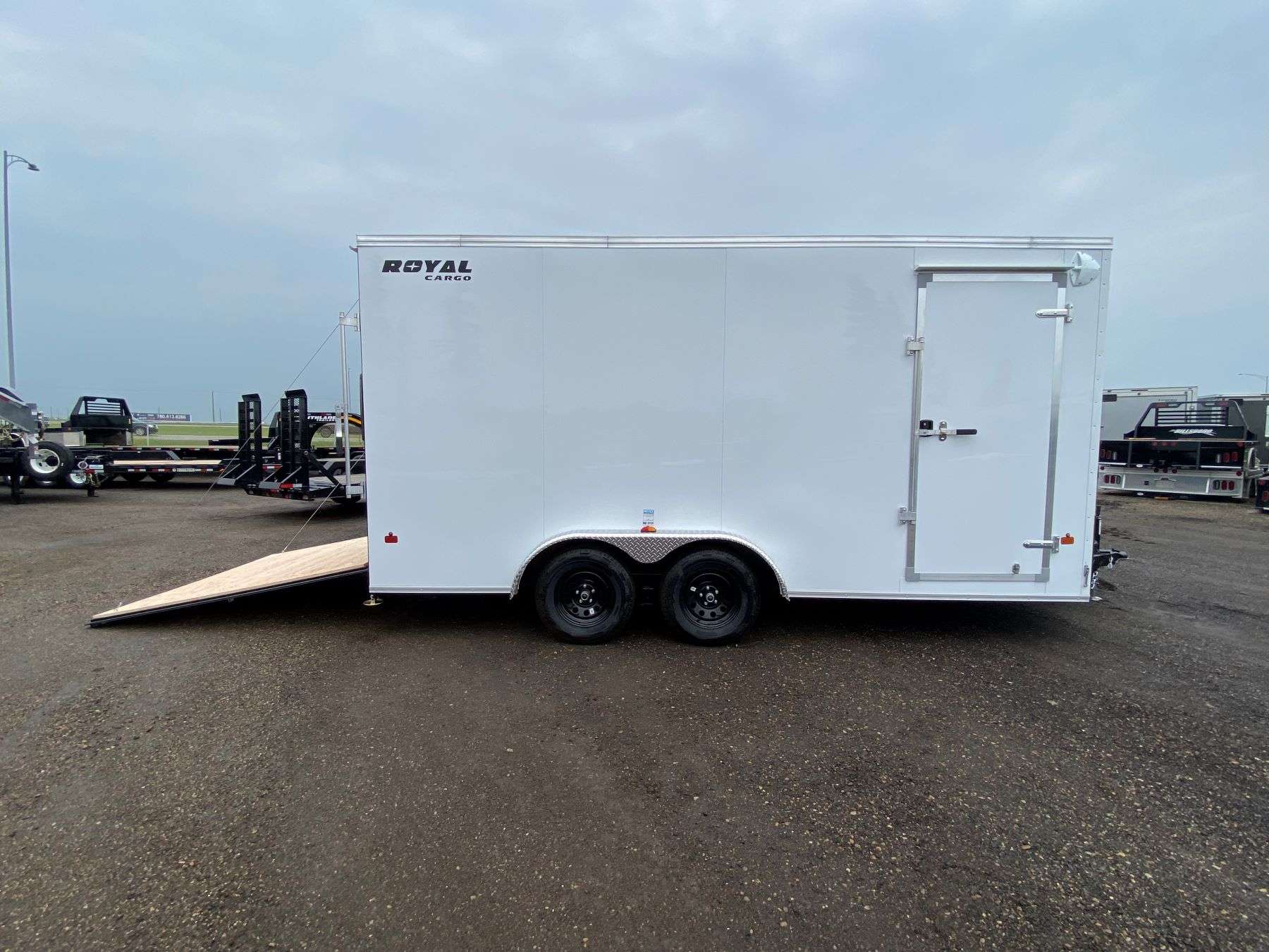 2026 Royal 7.5'x18' Enclosed Cargo w/ Ramp Door