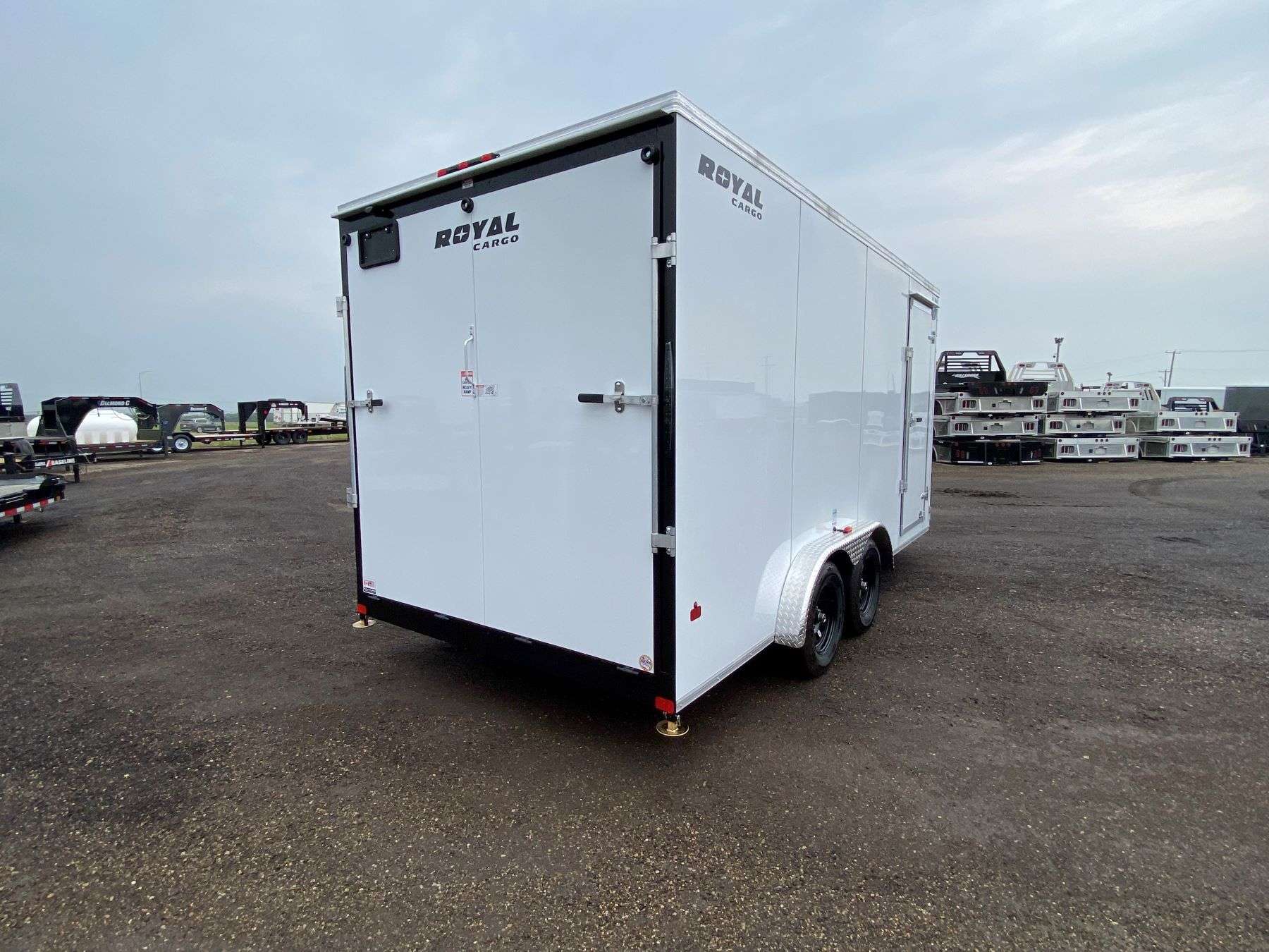 2026 Royal 7.5'x18' Enclosed Cargo w/ Ramp Door