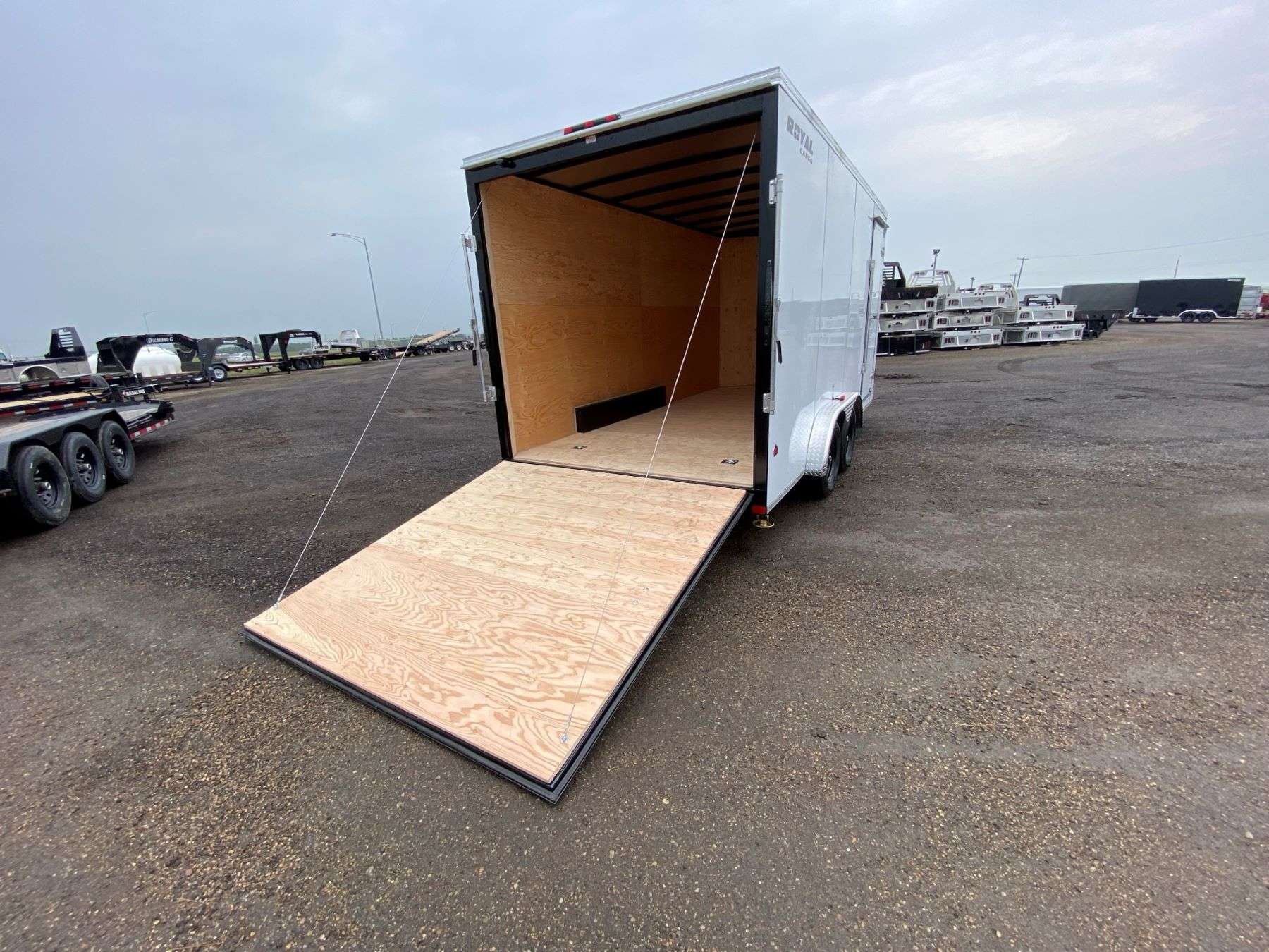 2026 Royal 7.5'x18' Enclosed Cargo w/ Ramp Door