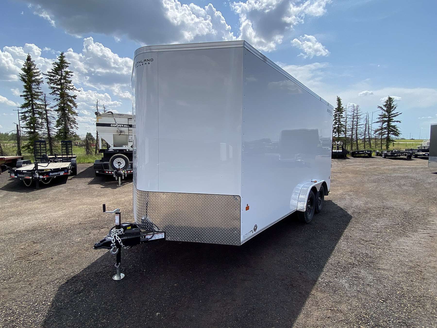 2026 Royal 7.5'x18' Enclosed Cargo w/ Ramp Door