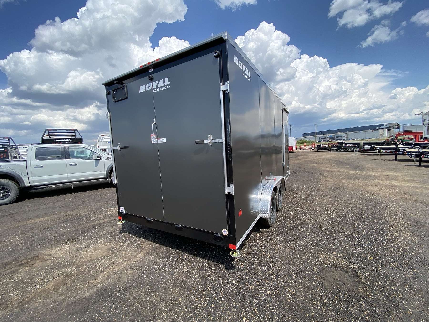 2026 Royal 7.5'x18' Enclosed Cargo w/ Ramp Door