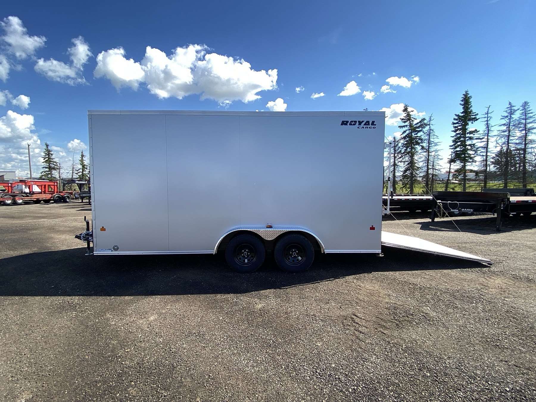 2026 Royal 7.5'x18' Enclosed Cargo w/ Ramp Door