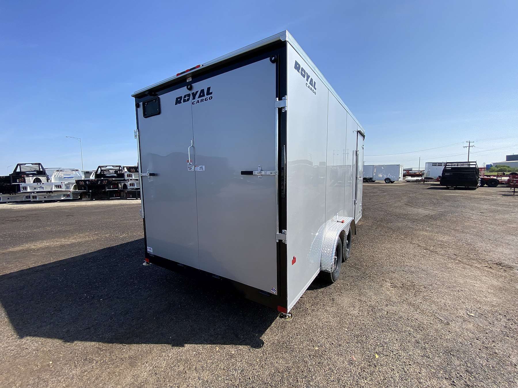 2026 Royal 7.5'x18' Enclosed Cargo w/ Ramp Door