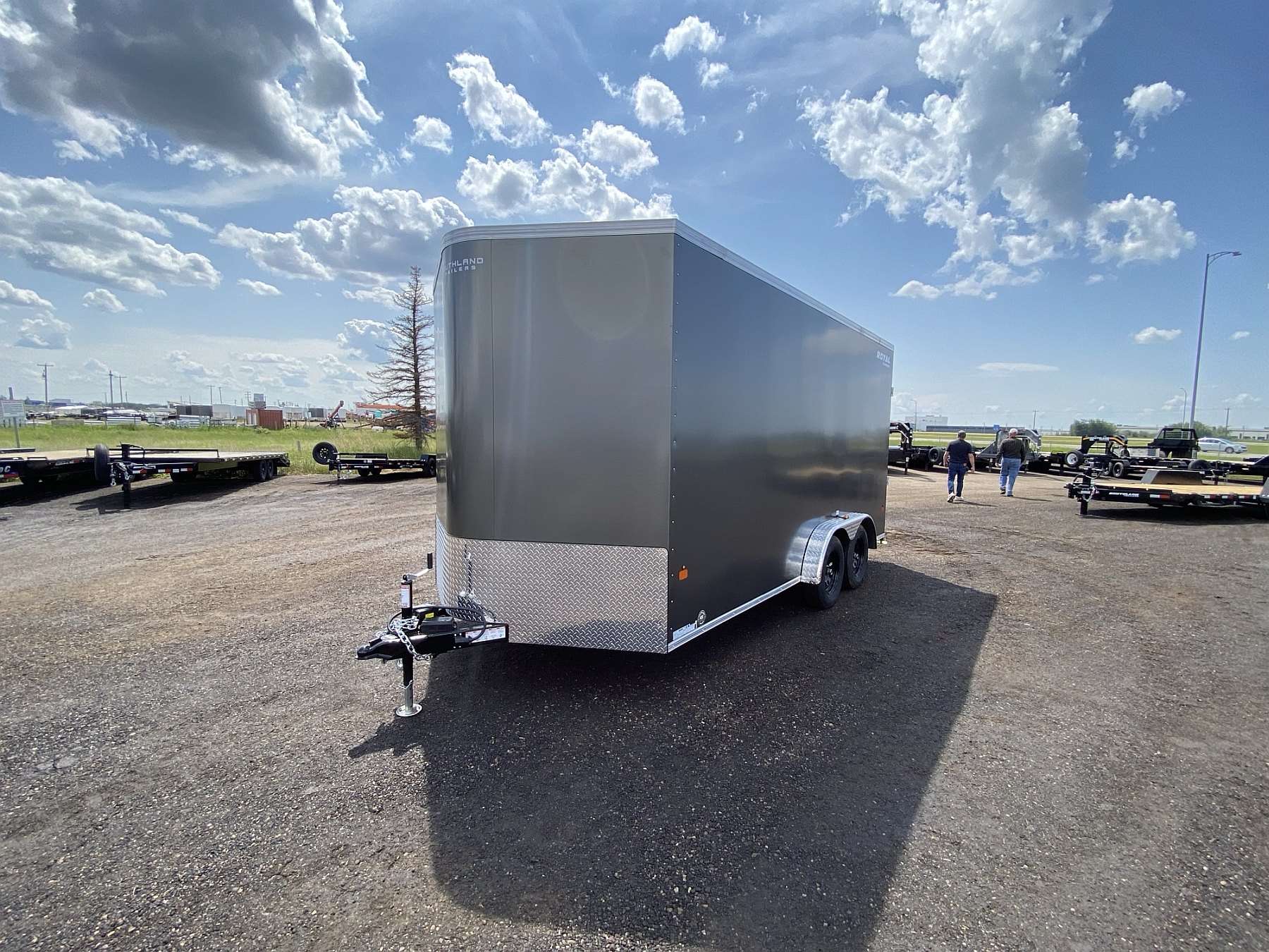 2026 Royal 7.5'x18' Enclosed Cargo w/ Ramp Door