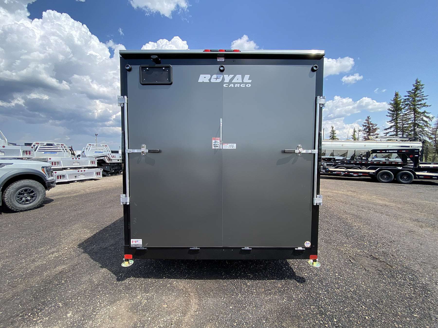 2026 Royal 7.5'x18' Enclosed Cargo w/ Ramp Door
