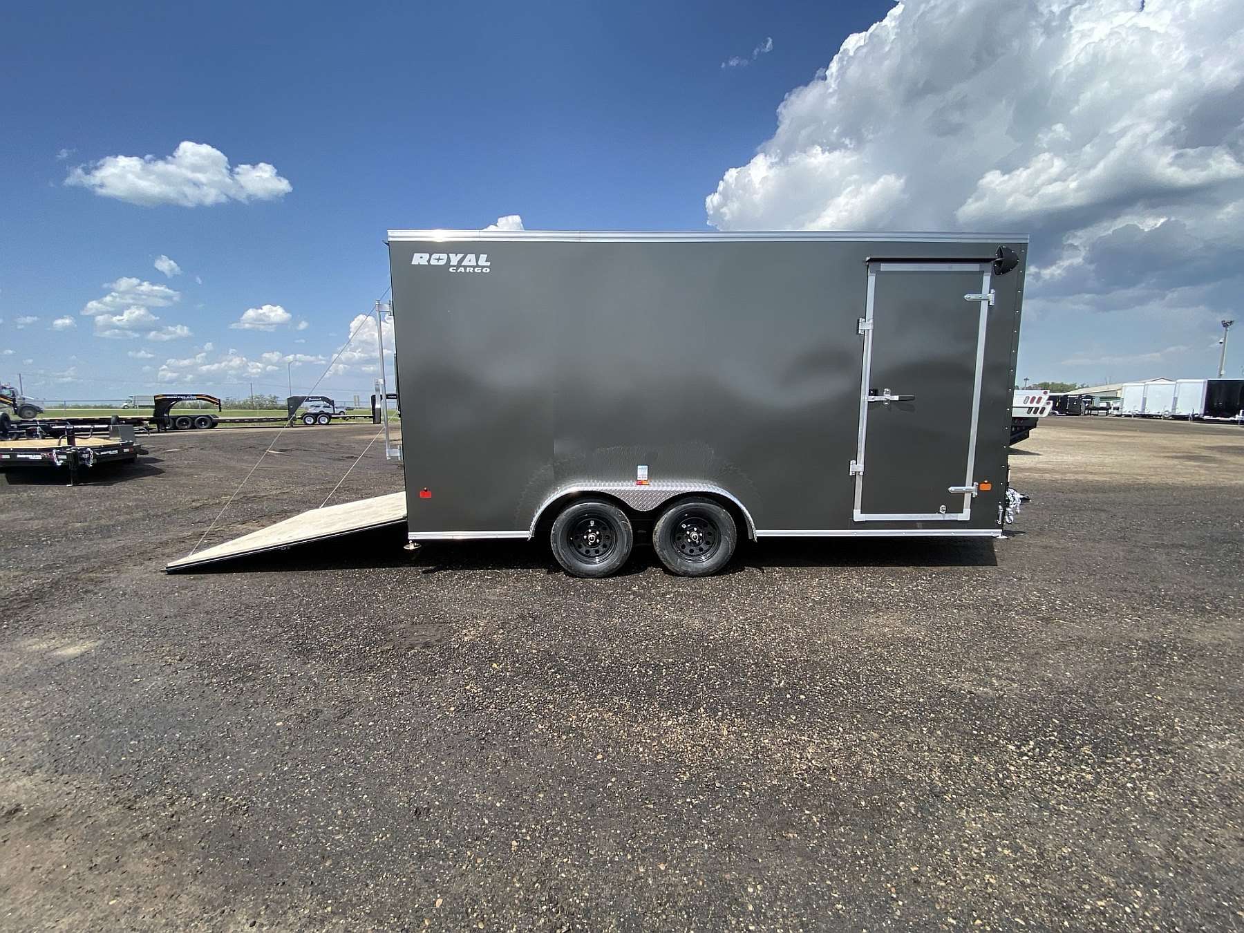 2026 Royal 7.5'x18' Enclosed Cargo w/ Ramp Door