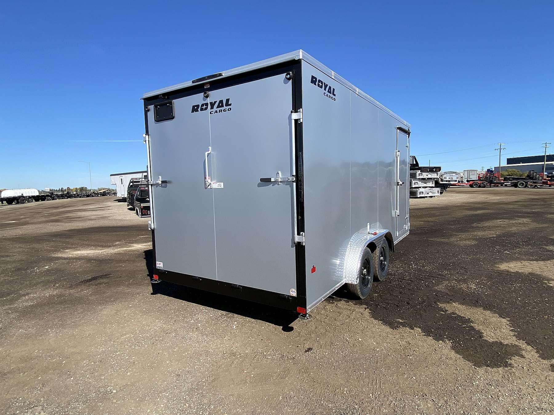 2026 Royal 7.5'x18' Enclosed Cargo w/ Ramp Door