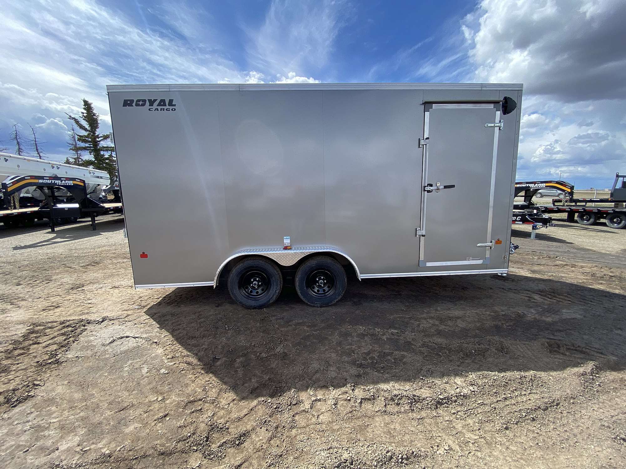 2026 Royal 7.5'x18' Enclosed Cargo w/ Ramp Door