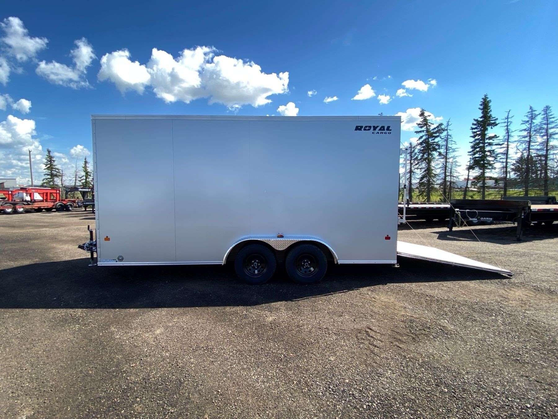 2026 Royal 7.5'x18' Enclosed Cargo  w/ Ramp Door