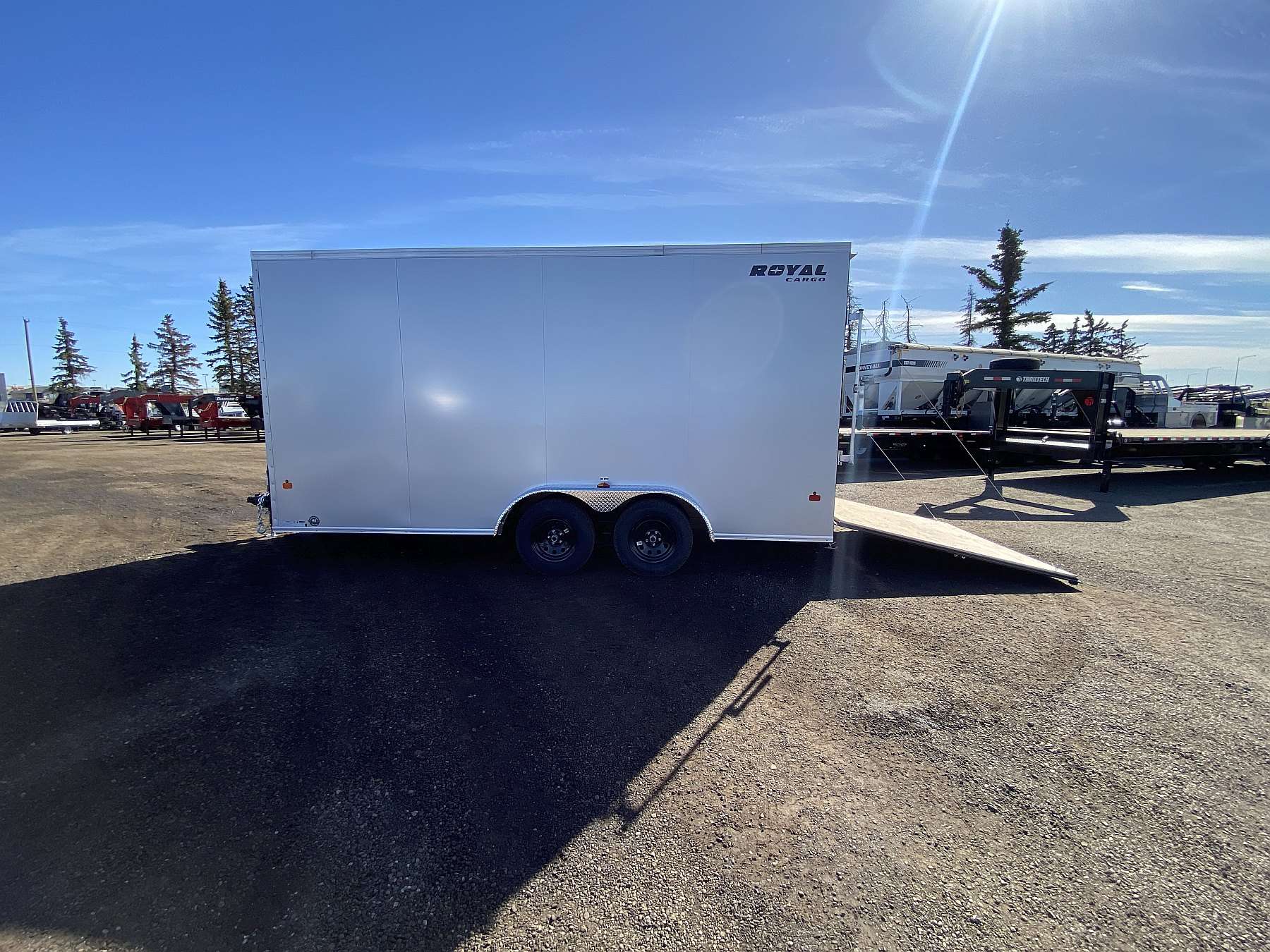 2026 Royal 7.5'x18' Enclosed Cargo w/ Ramp Door