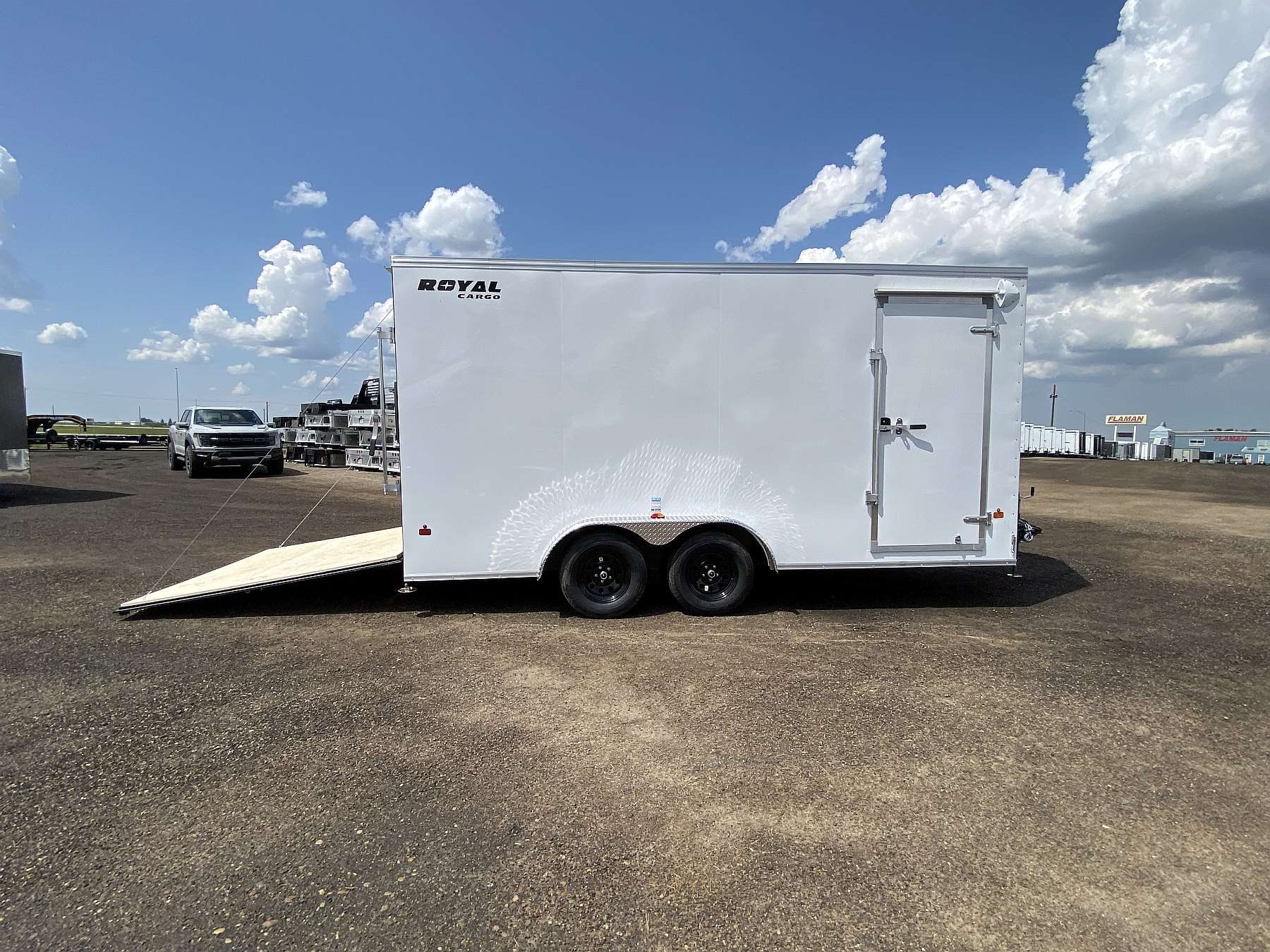 2026 Royal 7.5'x18' Enclosed Cargo w/ Ramp Door