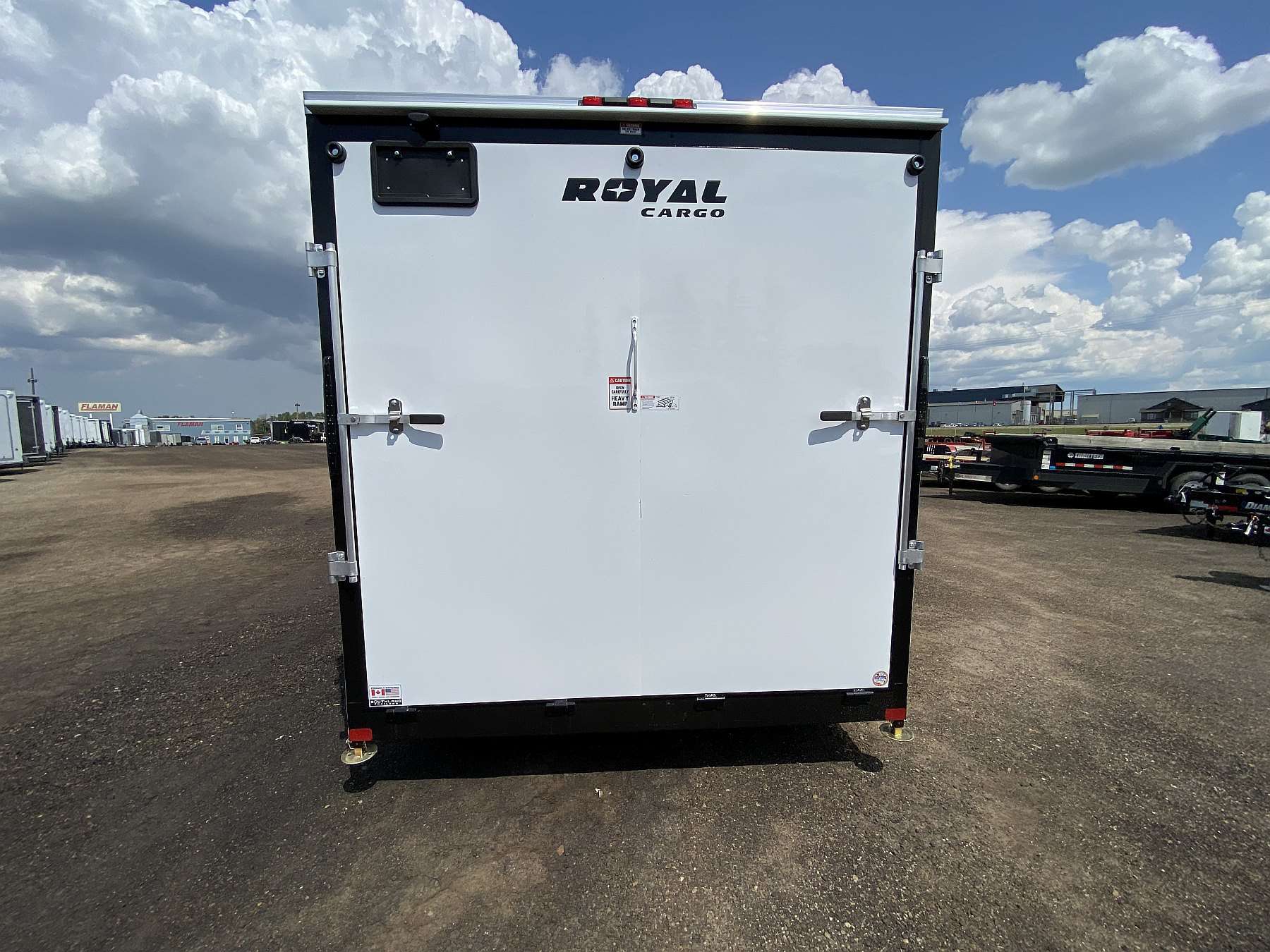 2026 Royal 7.5'x18' Enclosed Cargo w/ Ramp Door