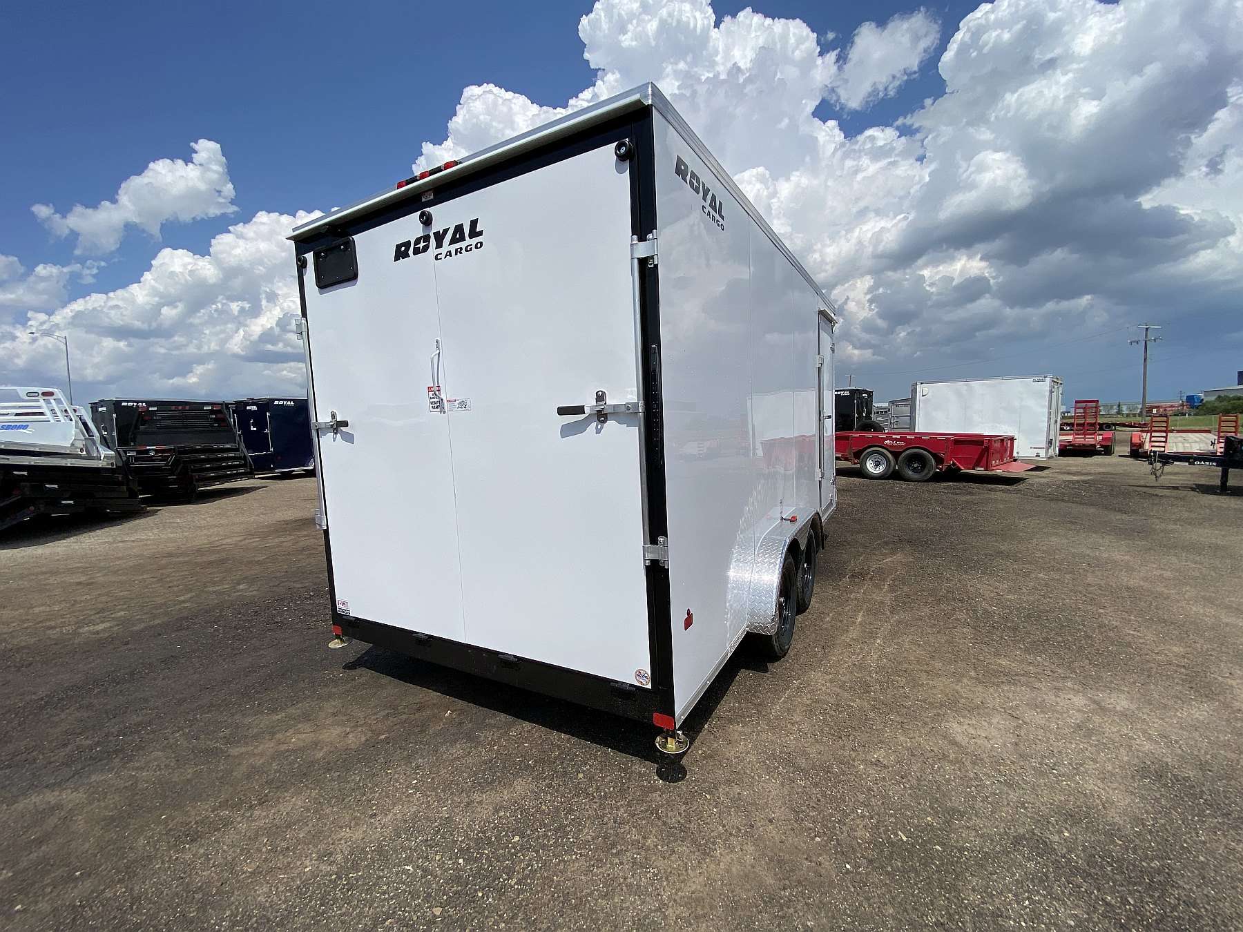 2026 Royal 7.5'x18' Enclosed Cargo w/ Ramp Door