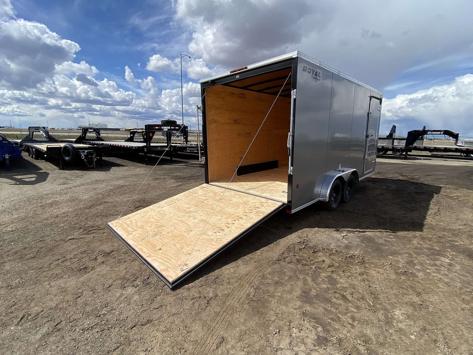2026 Royal 7.5'x18' Enclosed Cargo w/ Ramp Door