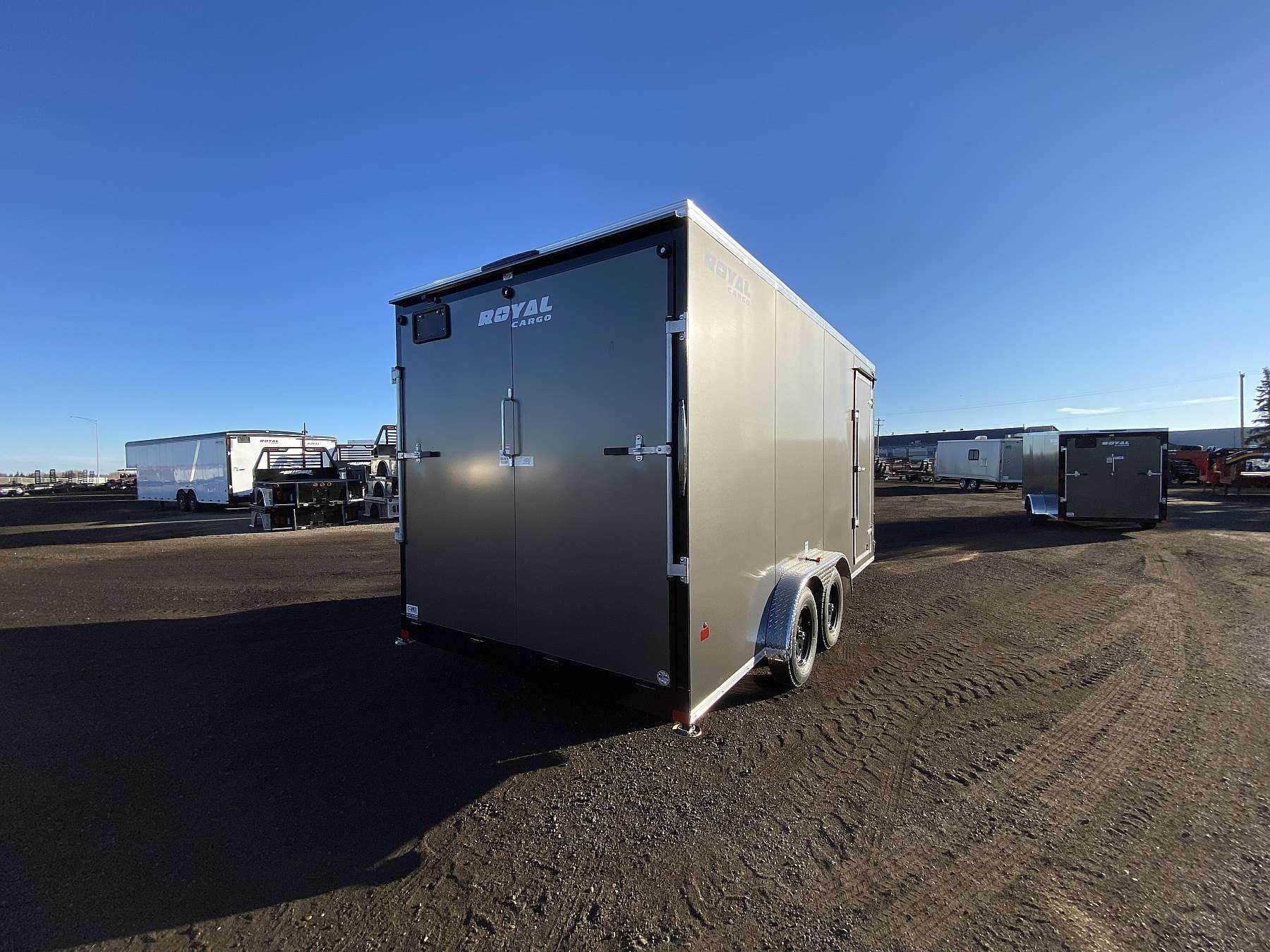 2026 Royal 7.5'x18' Enclosed Cargo w/ Ramp Door