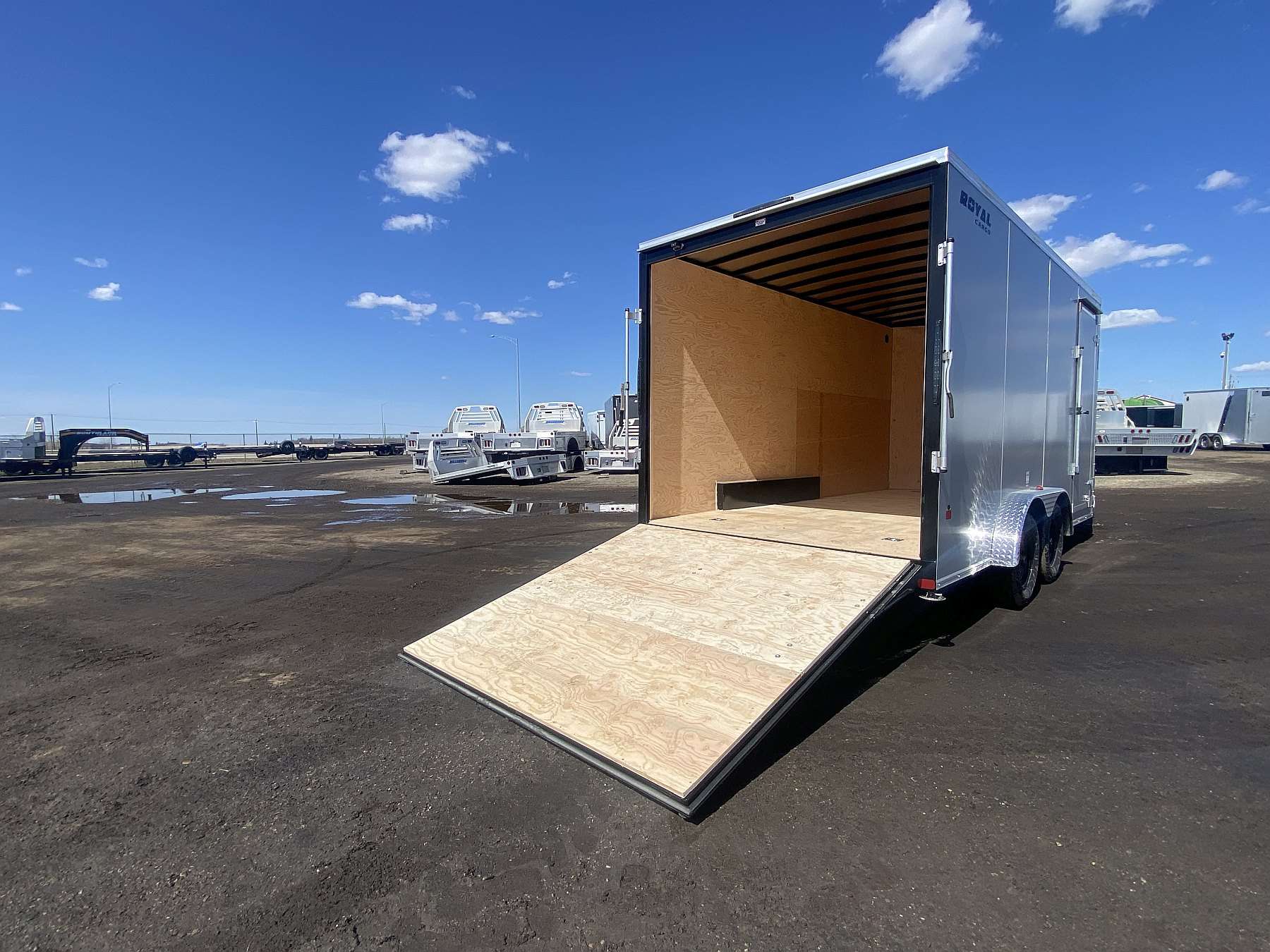 2026 Royal 7.5'x18' Enclosed Cargo w/ Ramp Door