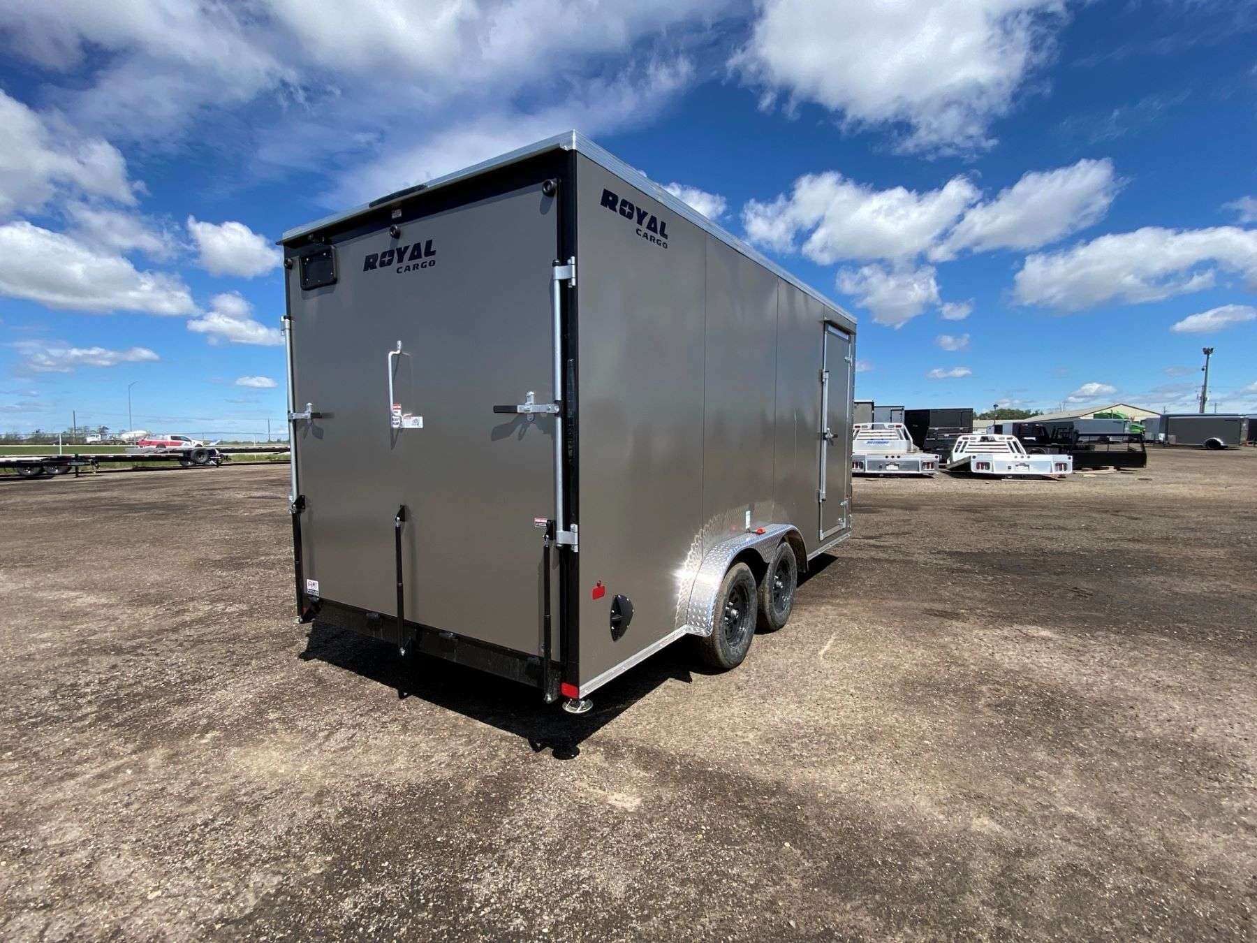 2026 Royal 7.5'x18' Enclosed Cargo w/ Ramp Door