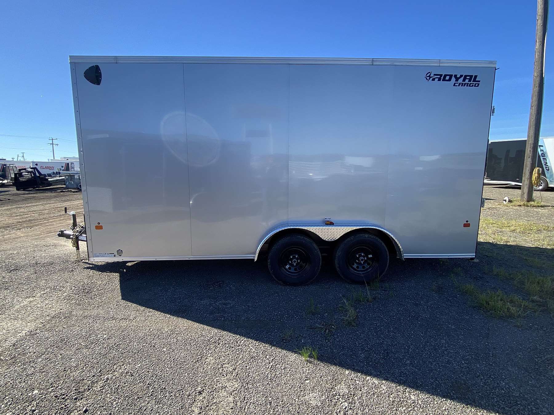 2026 Royal 7.5'x18' Enclosed Cargo w/ Ramp Door