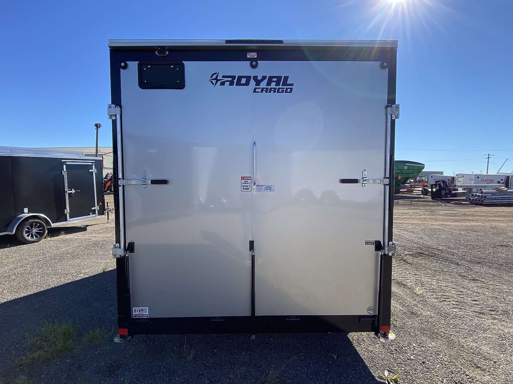 2026 Royal 7.5'x18' Enclosed Cargo w/ Ramp Door