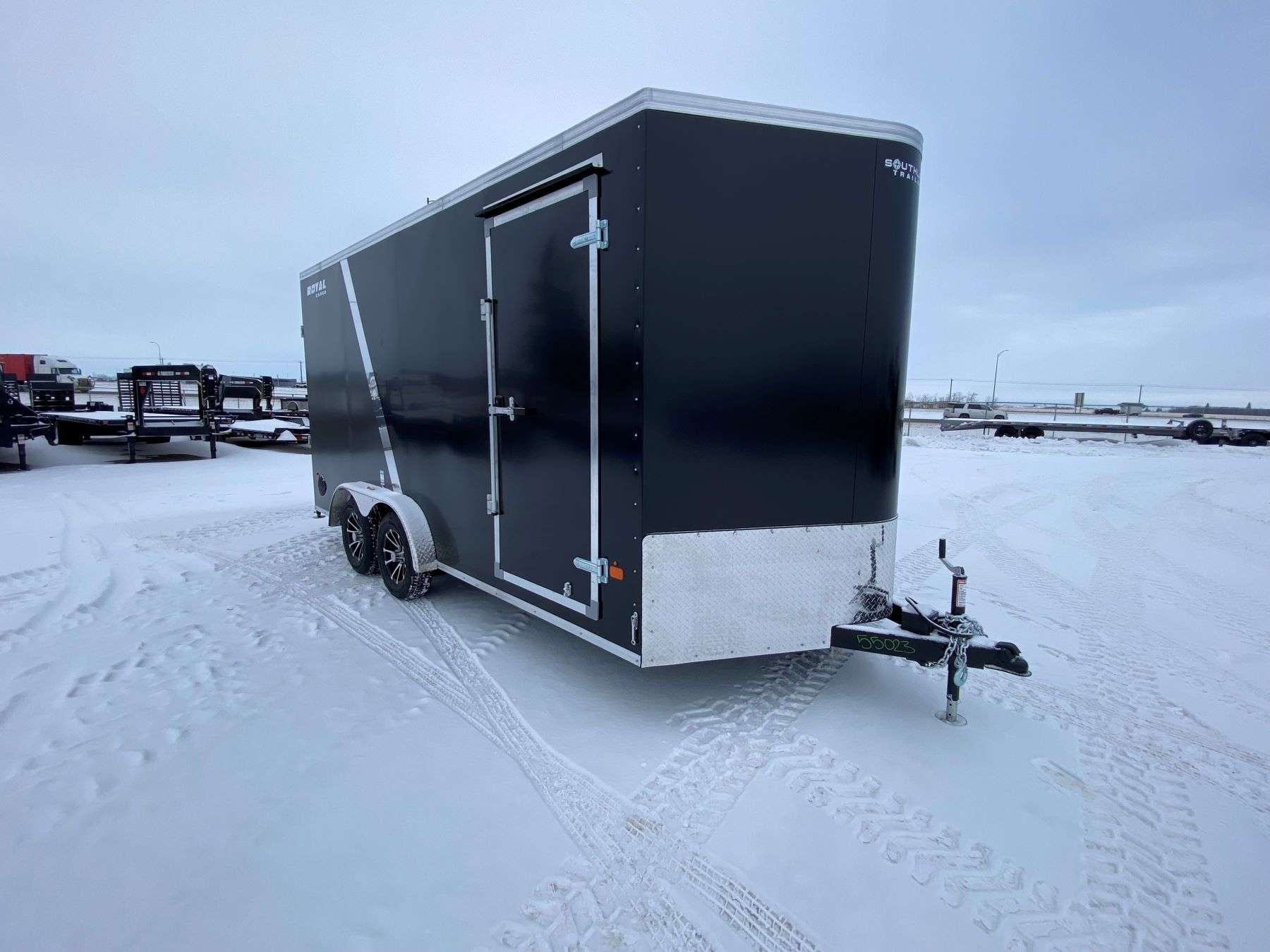 2026 Royal 7.5'x18' Two-Tone Enclosed Cargo Trailer