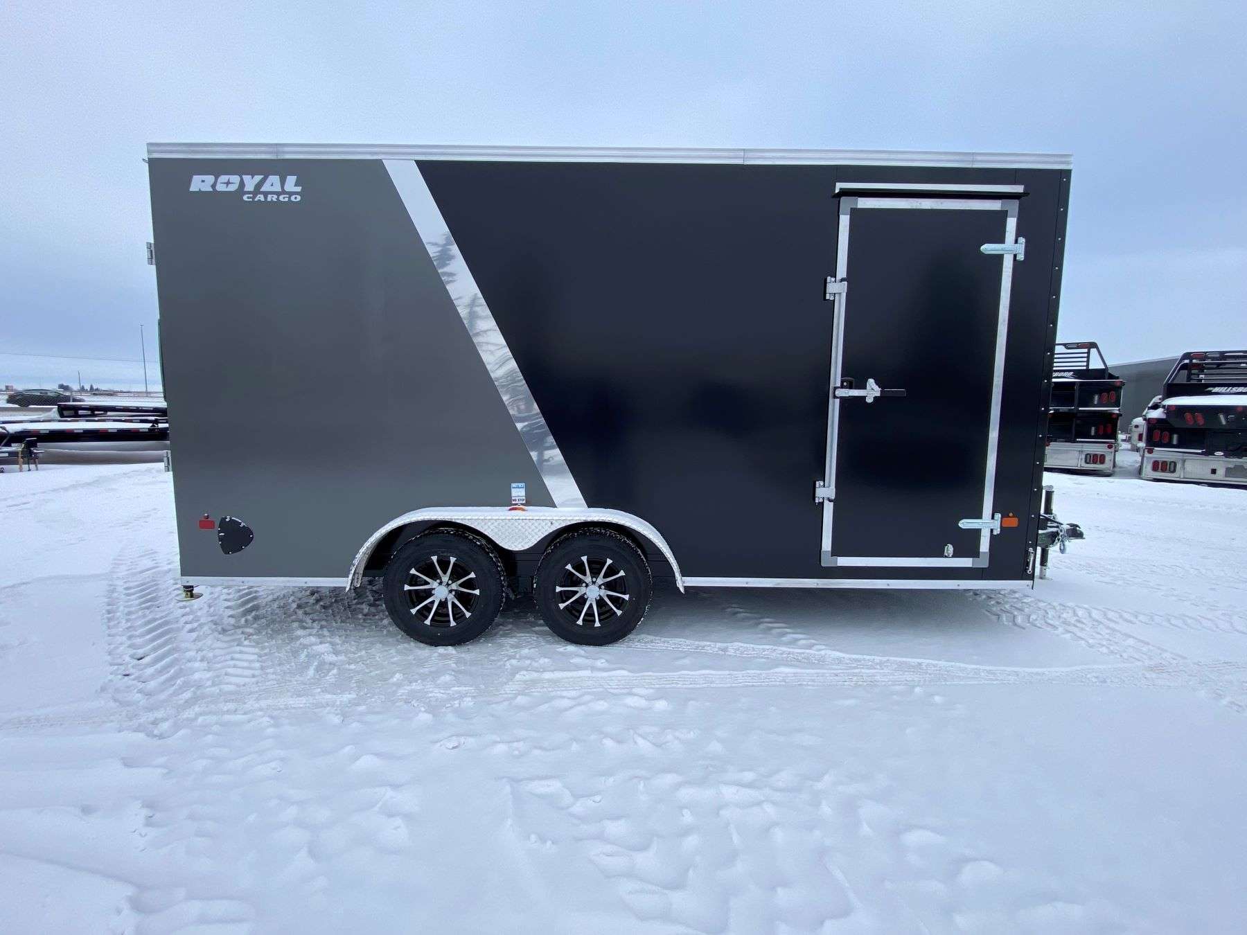 2026 Royal 7.5'x18' Two-Tone Enclosed Cargo Trailer