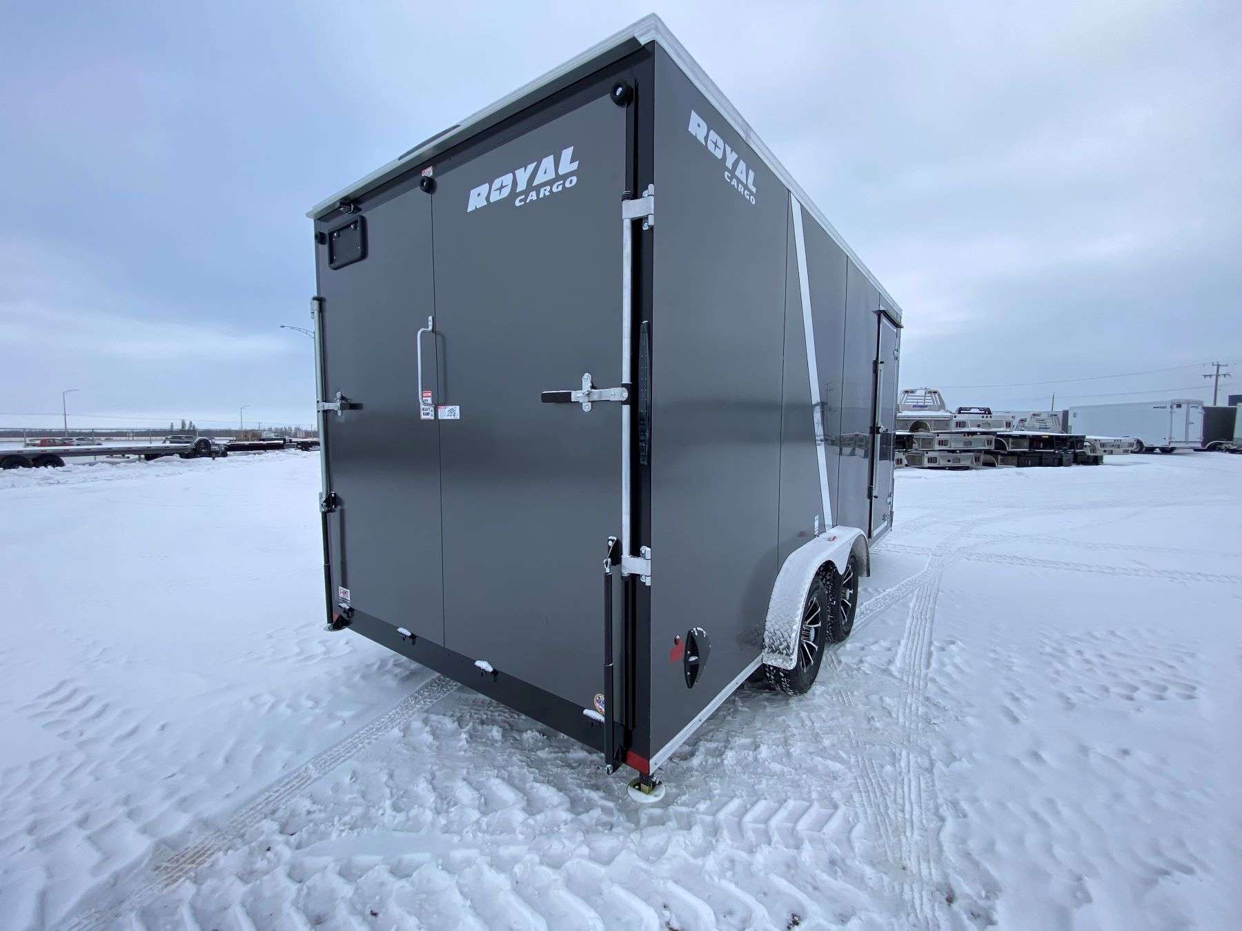 2026 Royal 7.5'x18' Two-Tone Enclosed Cargo Trailer