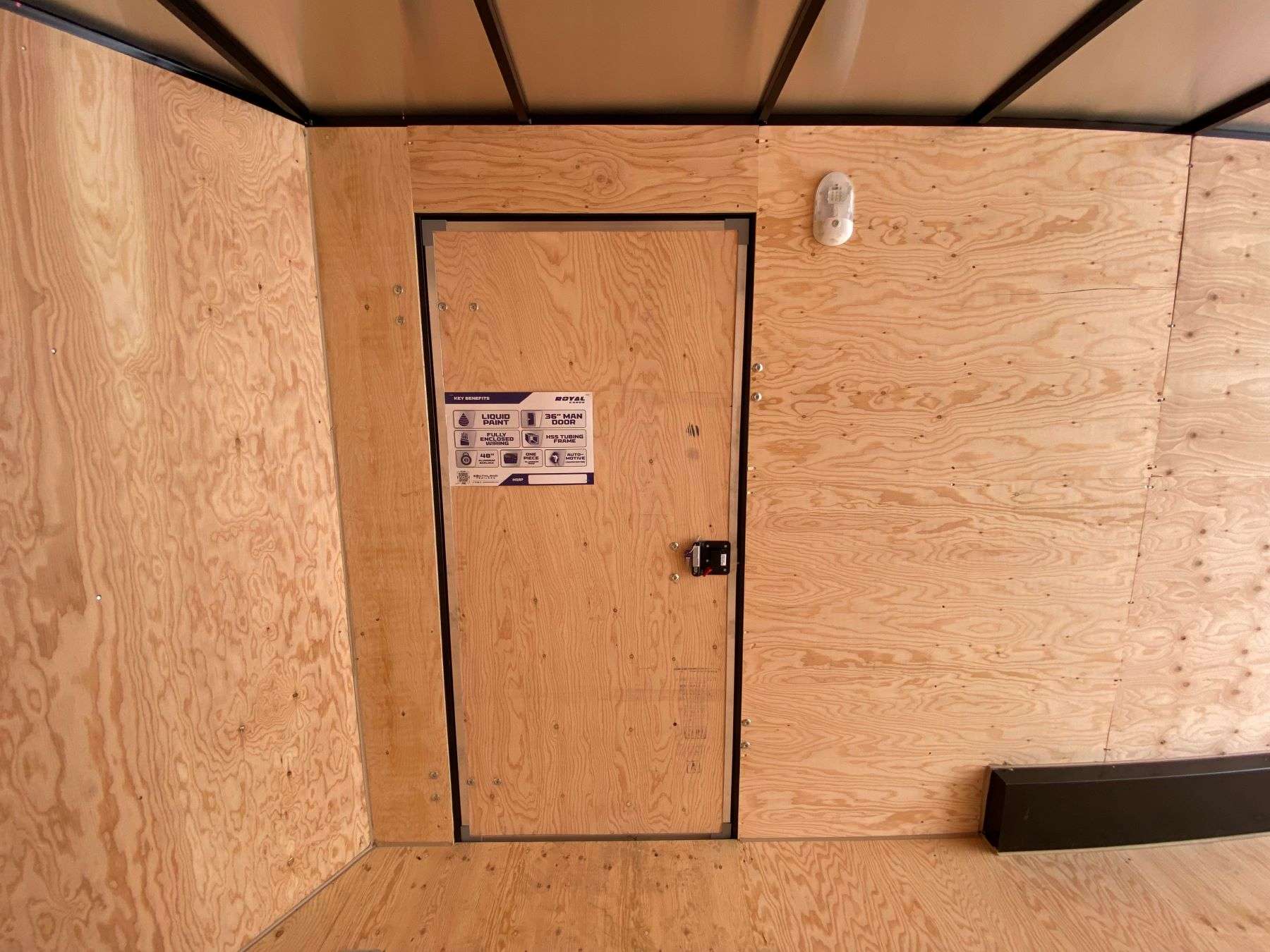 2026 Royal 7.5'x18' Two-Tone Enclosed Cargo Trailer