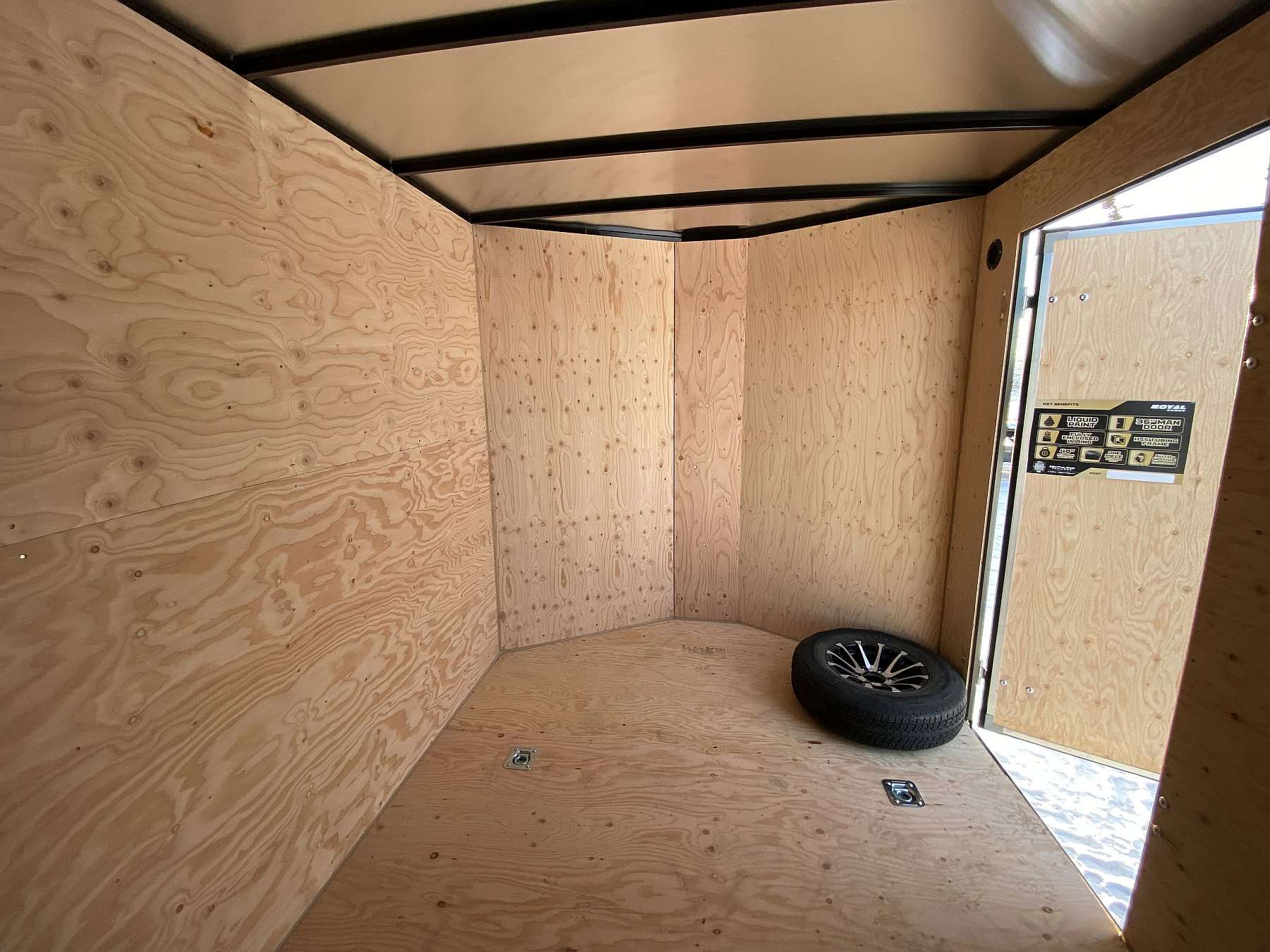 2026 Royal 7.5'x20' Cargo w/ Aluminum Wheels & Axle Upgrade