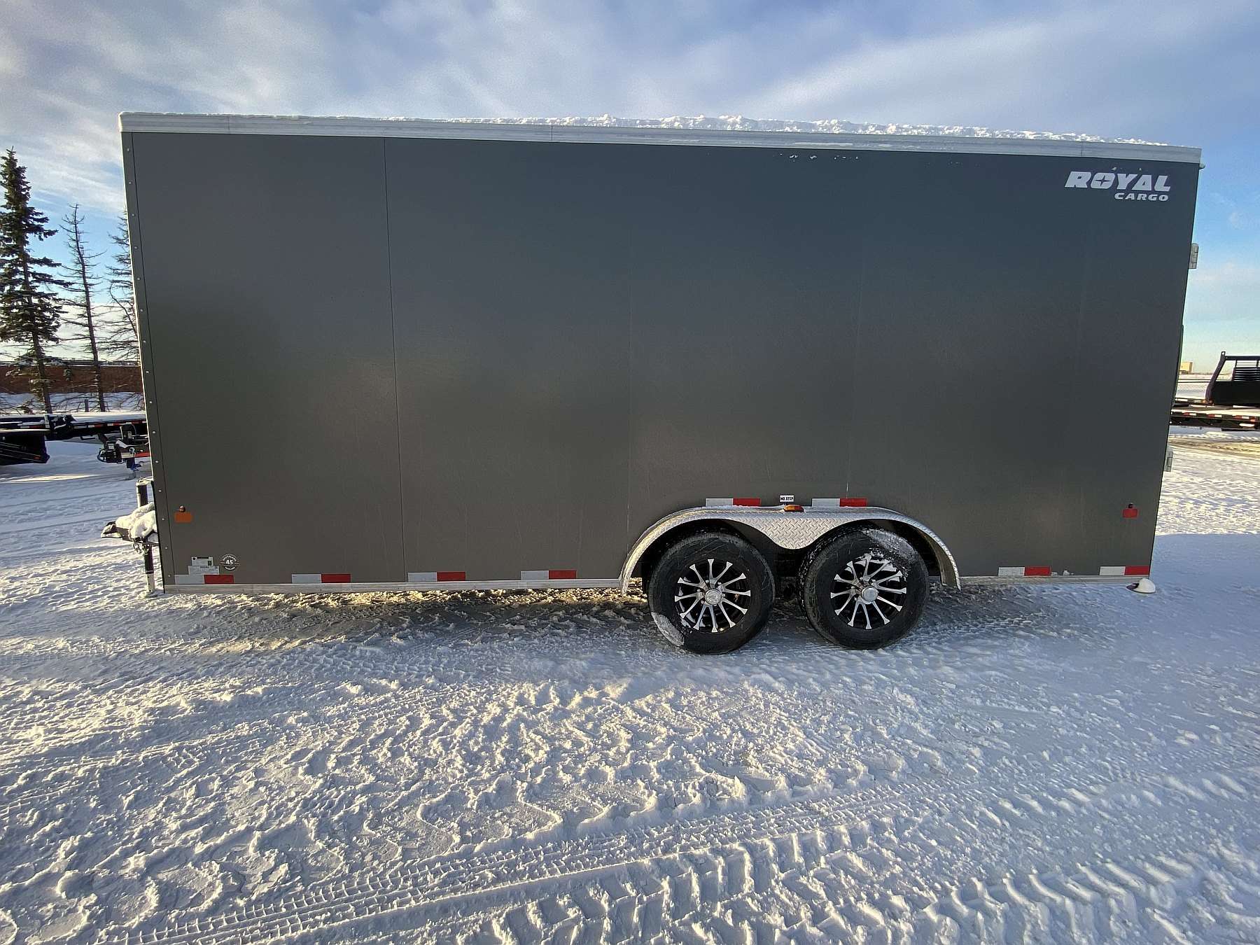 2026 Royal 7.5'x20' Cargo w/ Aluminum Wheels & Axle Upgrade