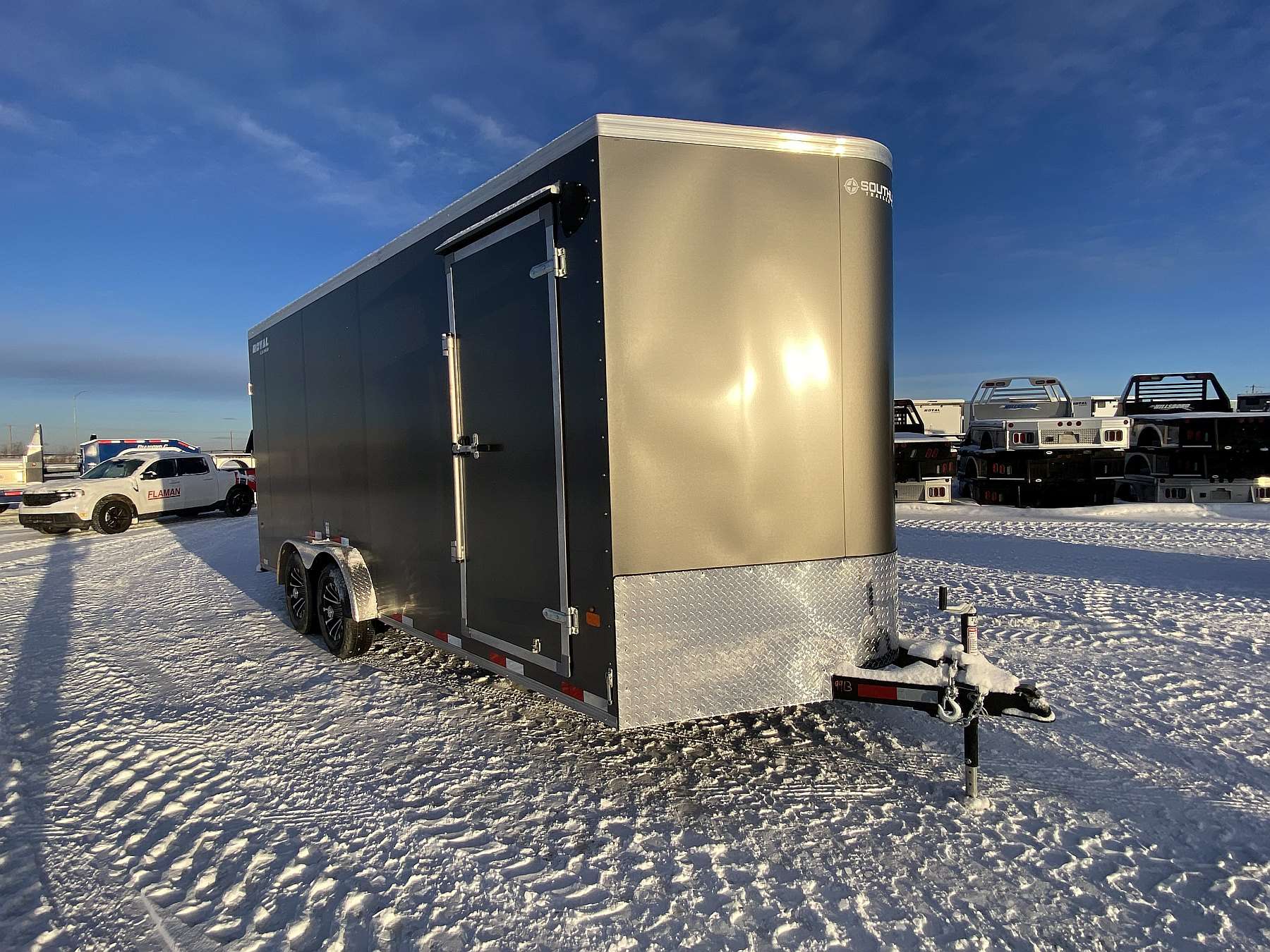 2026 Royal 7.5'x20' Cargo w/ Aluminum Wheels & Axle Upgrade