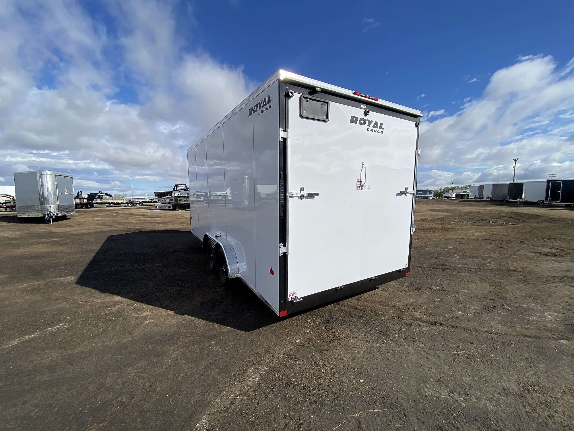 2026 Royal 7.5'x20' Enclosed Cargo w/ Ramp Door